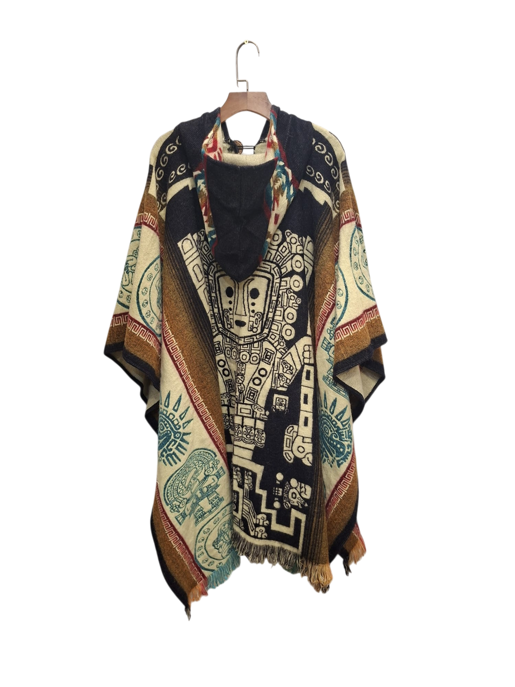 Alpaca Aztec Blue, Yellow, White