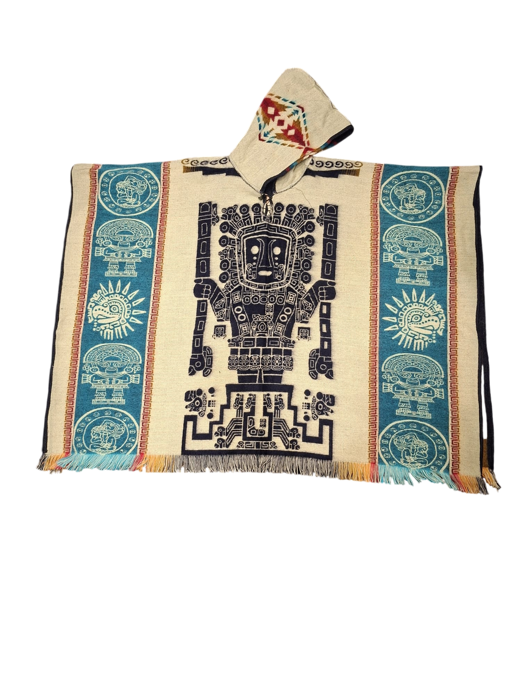 Alpaca Aztec Blue, Yellow, White