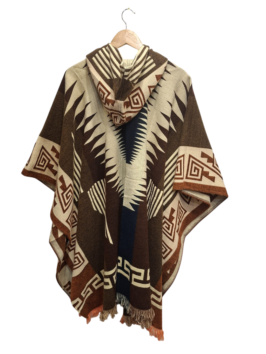 Alpaca Geometric Brown, Orange, Blue