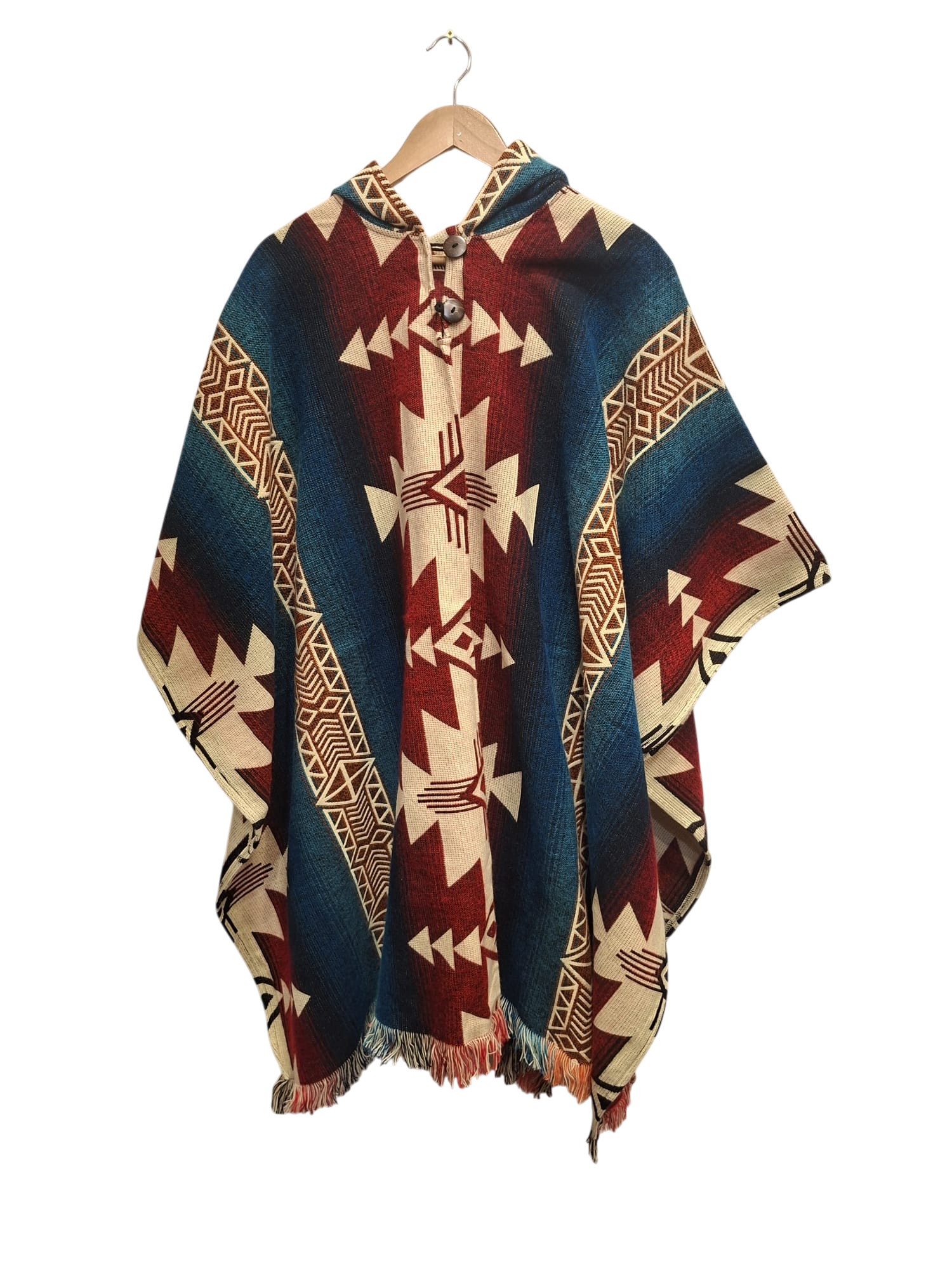 Alpaca Geometric Blue, Red, White