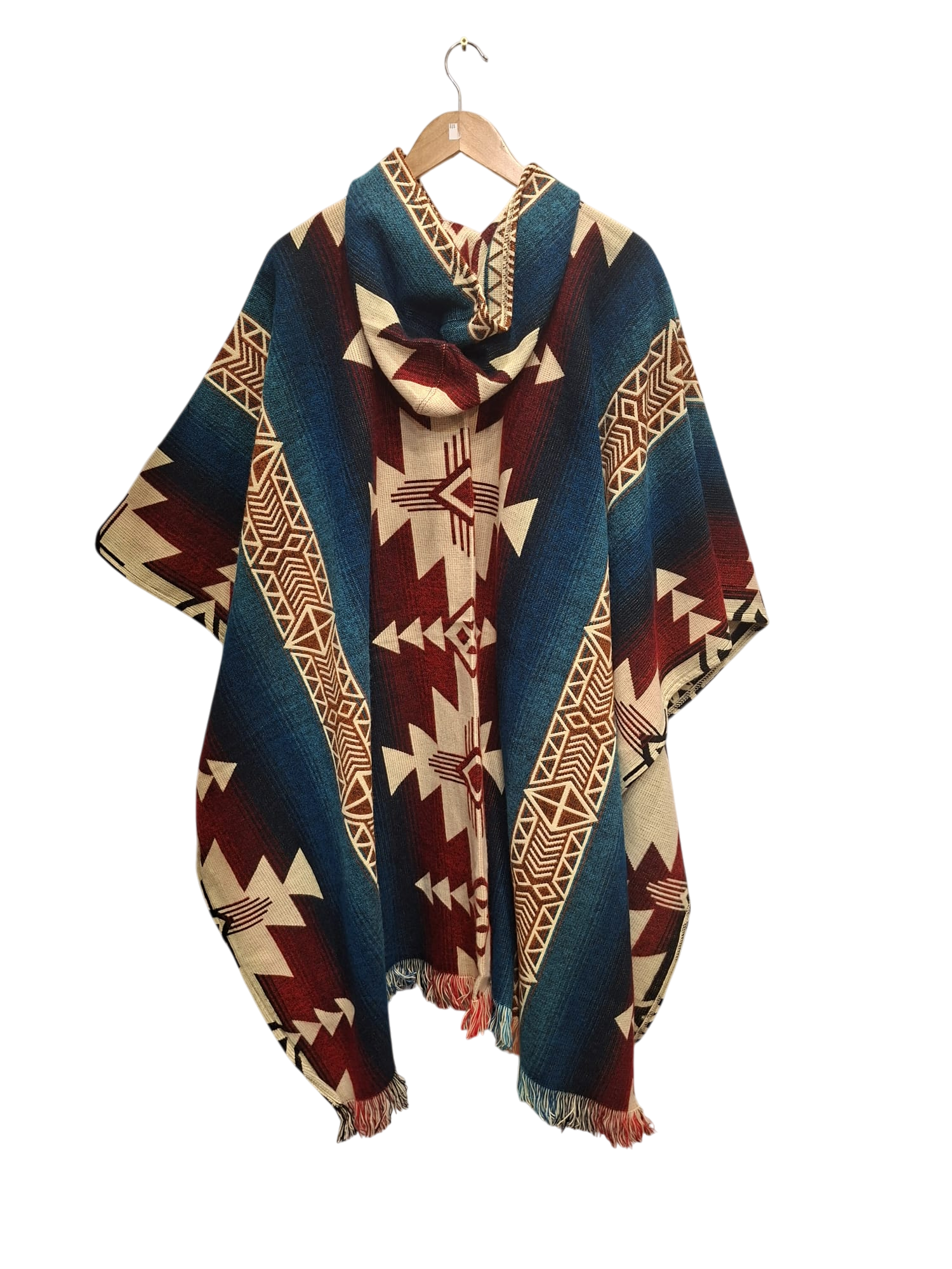 Alpaca Geometric Blue, Red, White