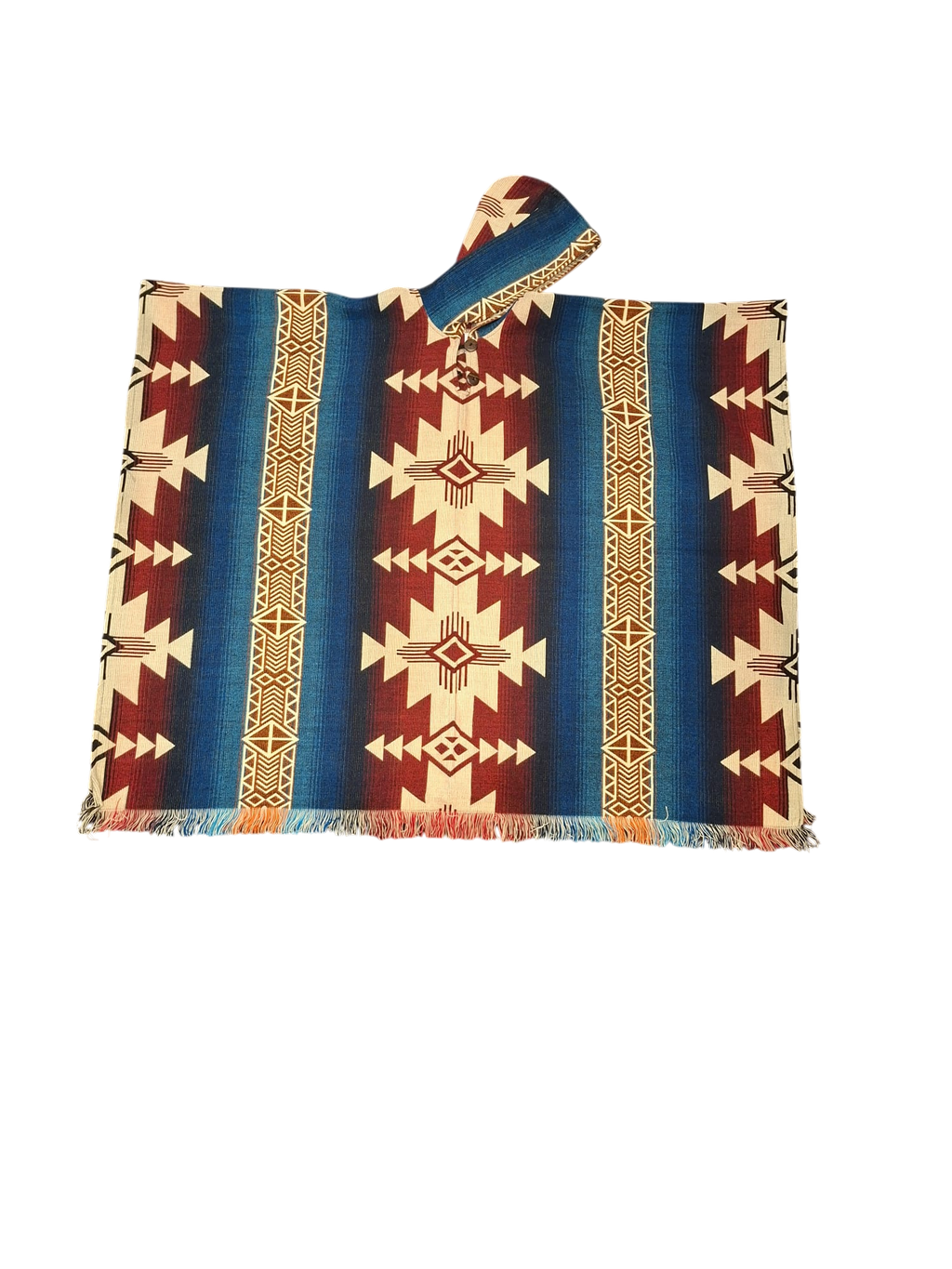 Alpaca Geometric Blue, Red, White