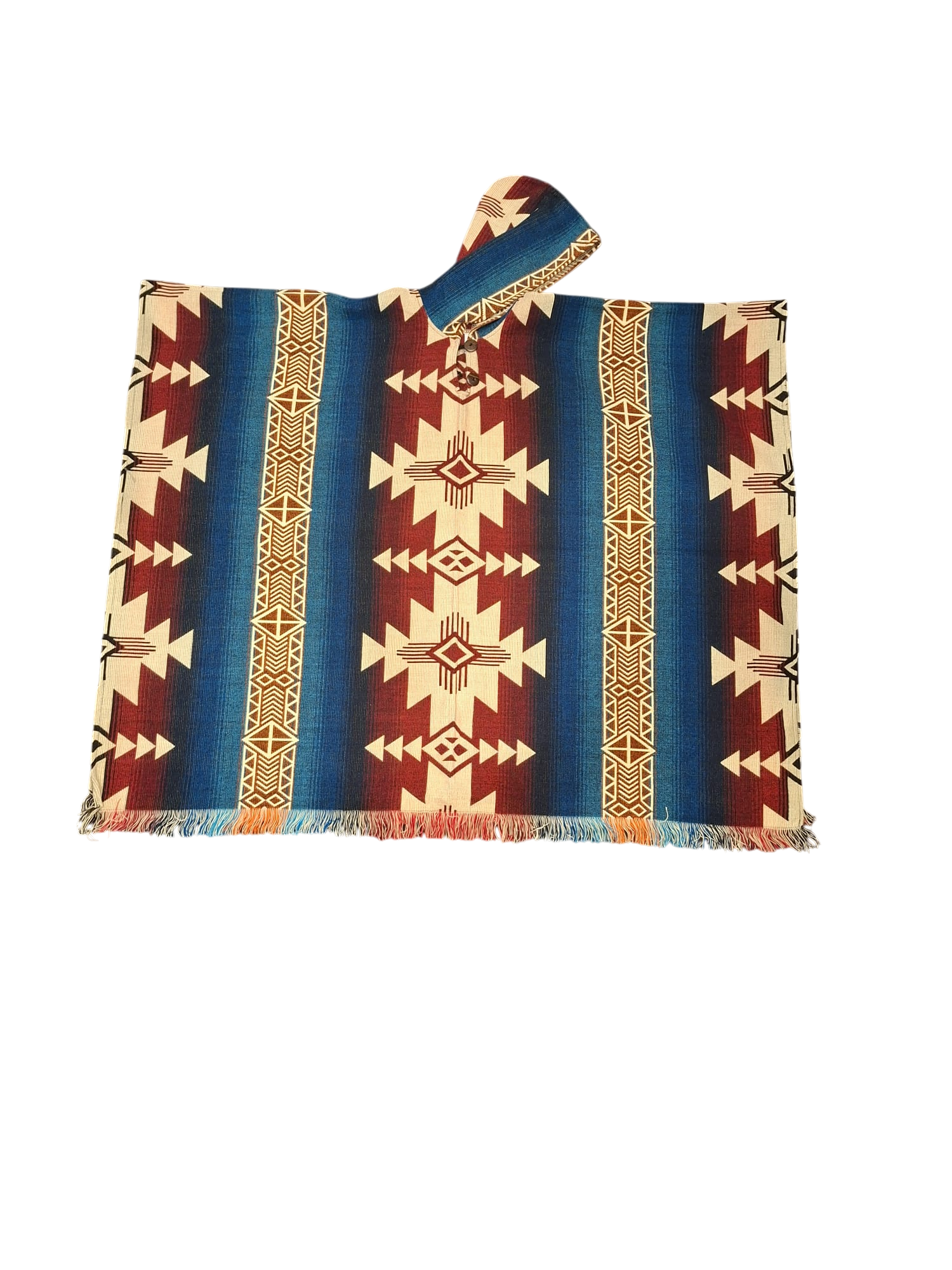 Alpaca Geometric Blue, Red, White