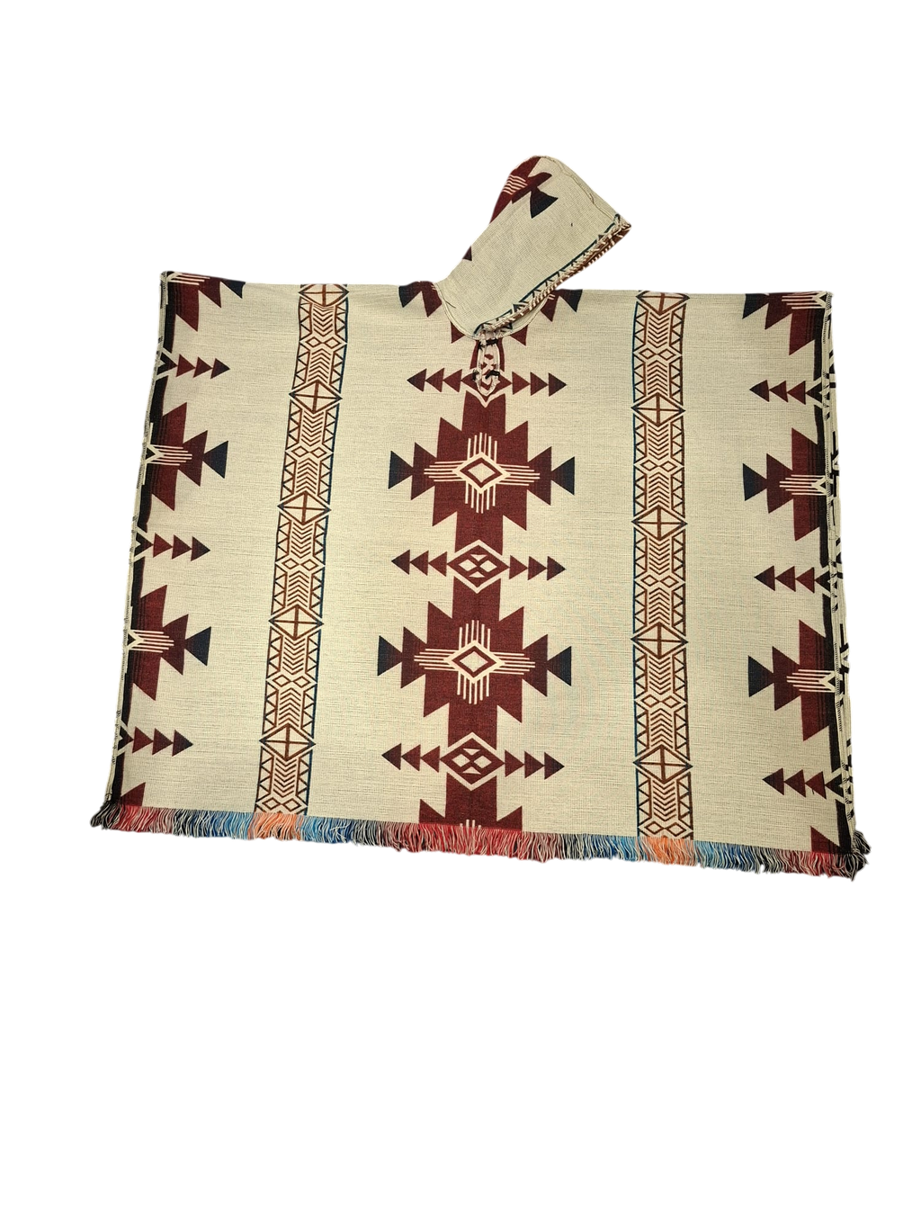 Alpaca Geometric Blue, Red, White