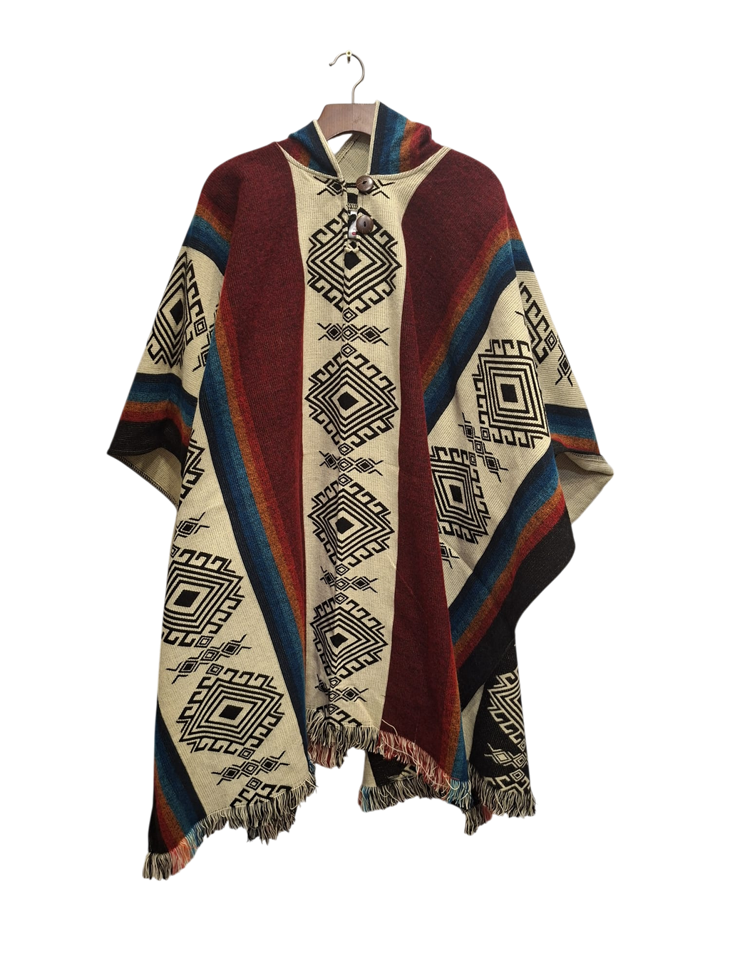 Alpaca Geometric Red, White, Black