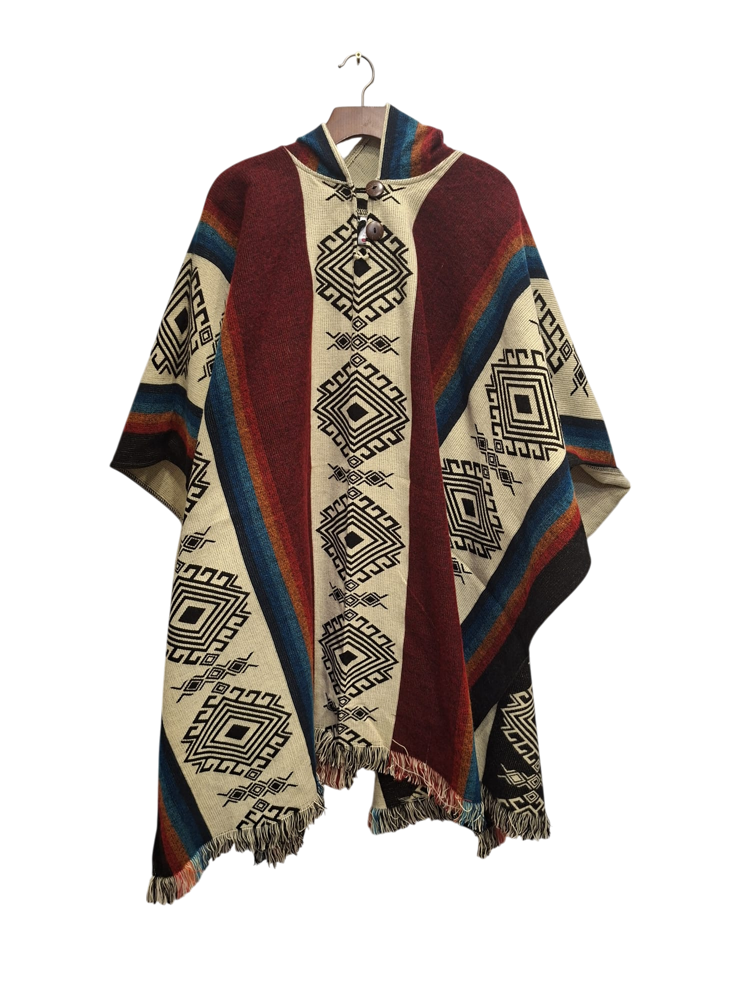 Alpaca Geometric Red, White, Black