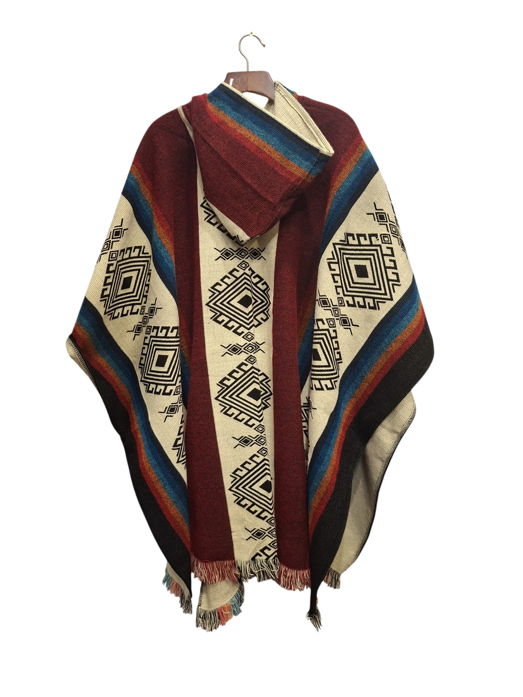 Alpaca Geometric Red, White, Black