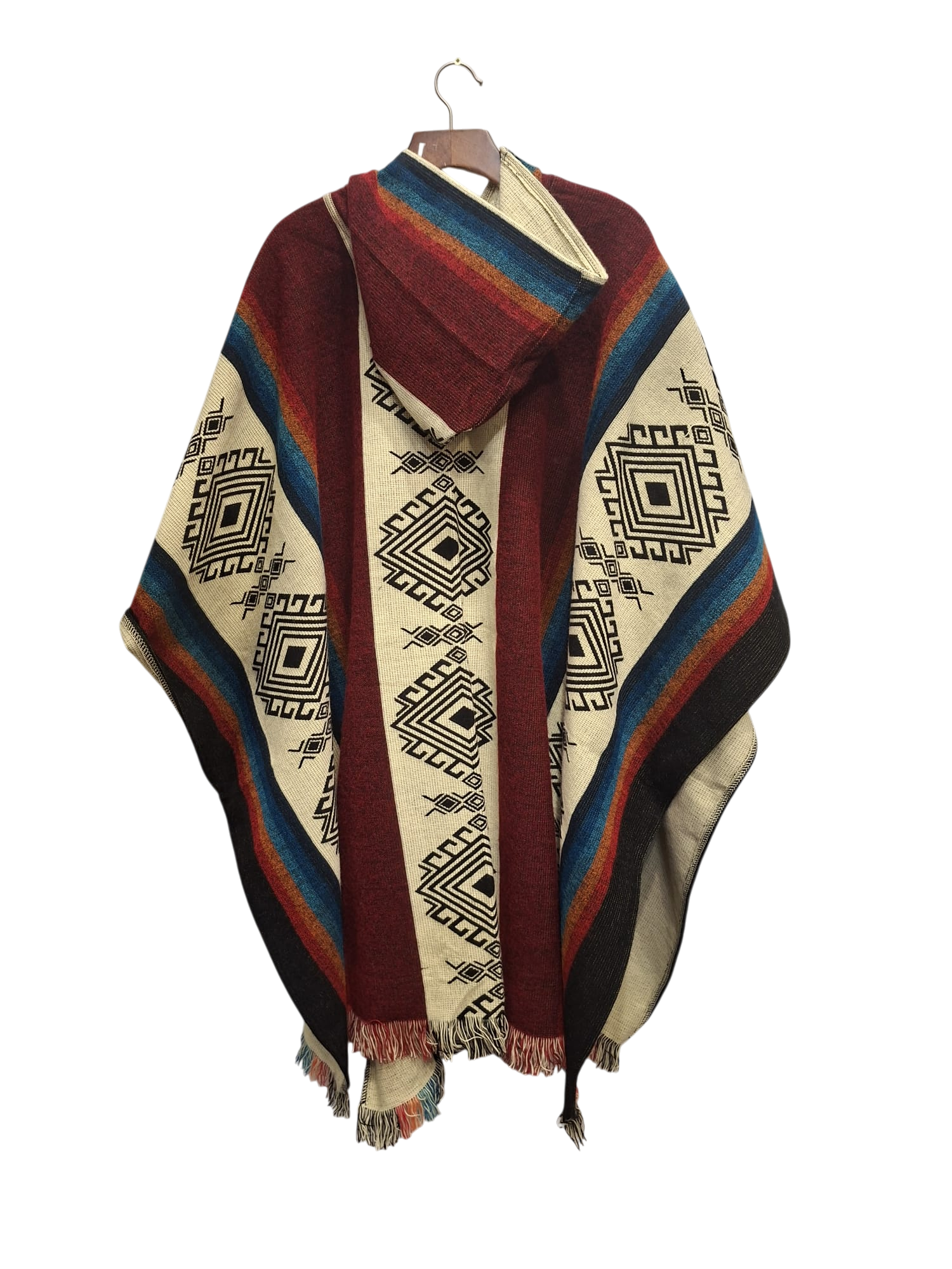 Alpaca Geometric Red, White, Black