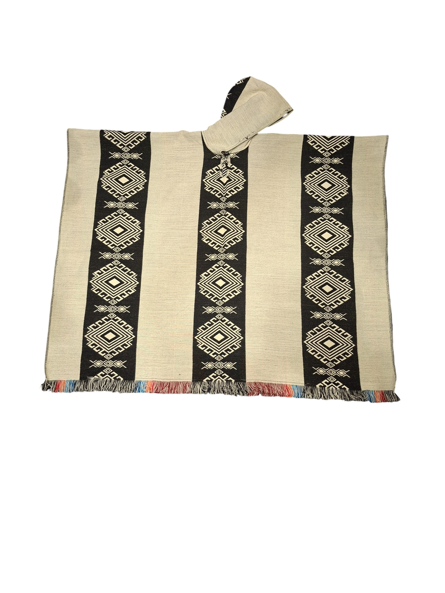 Alpaca Geometric Red, White, Black