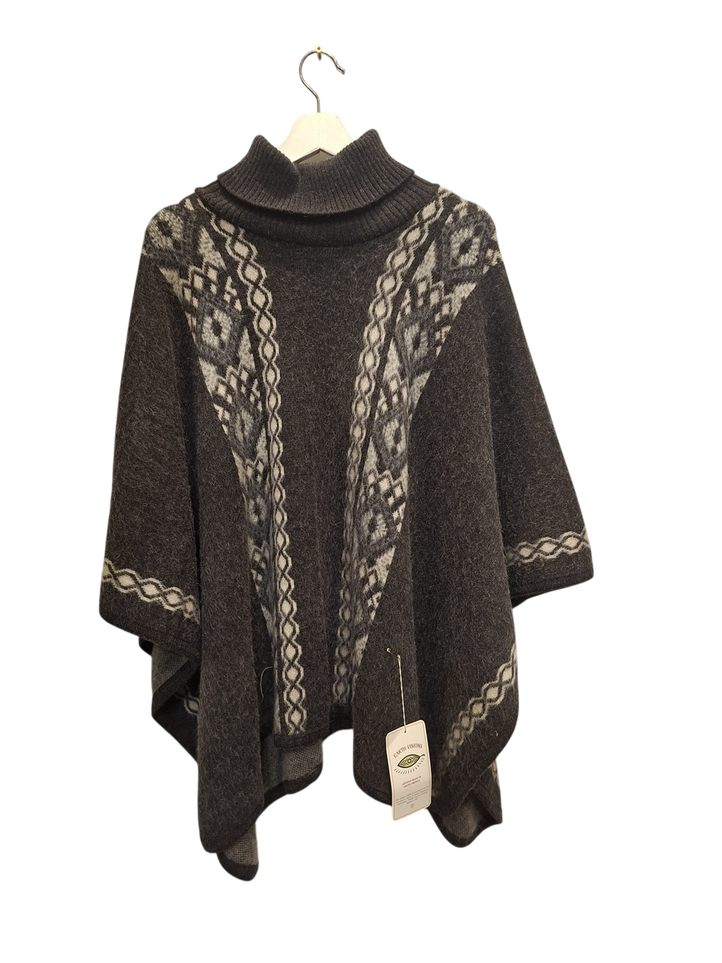 Baby Alpaca Turtleneck Grey