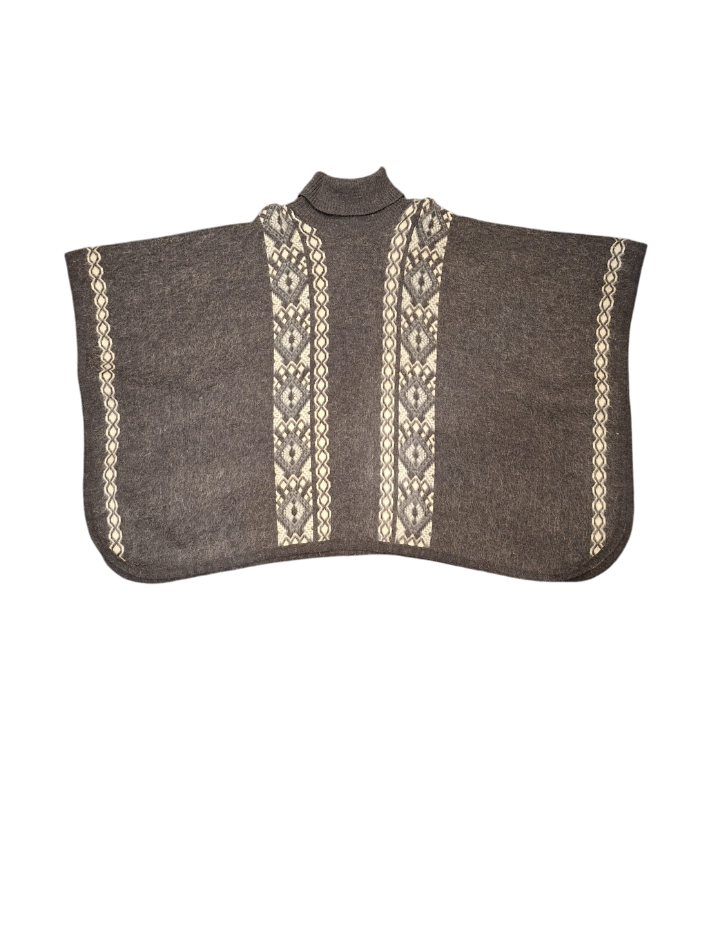 Baby Alpaca Turtleneck Grey