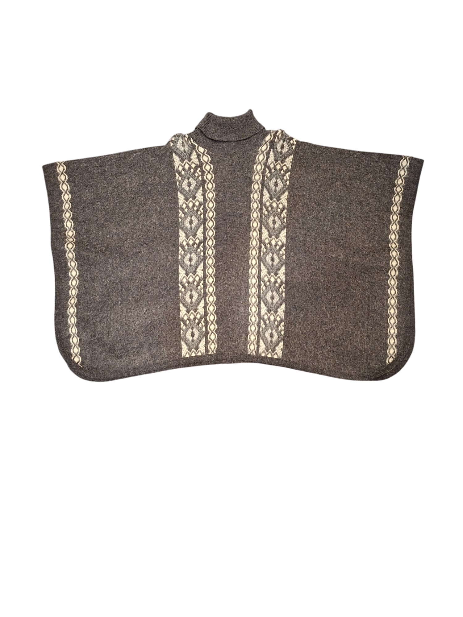 Baby Alpaca Turtleneck Grey