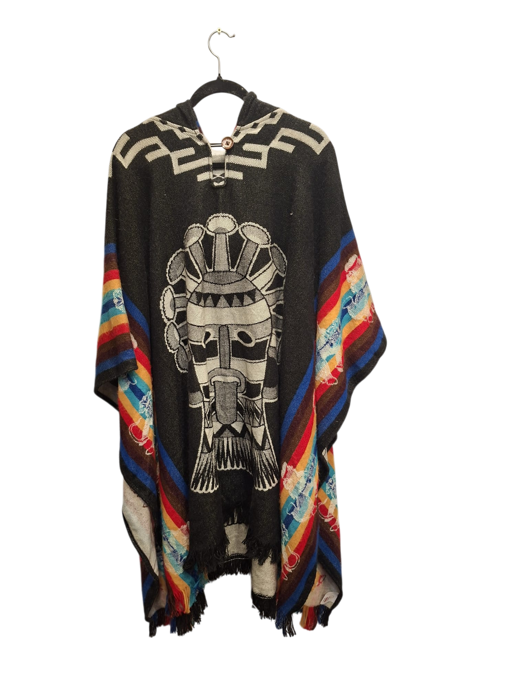 Alpaca Aztec Black, Red, Blue