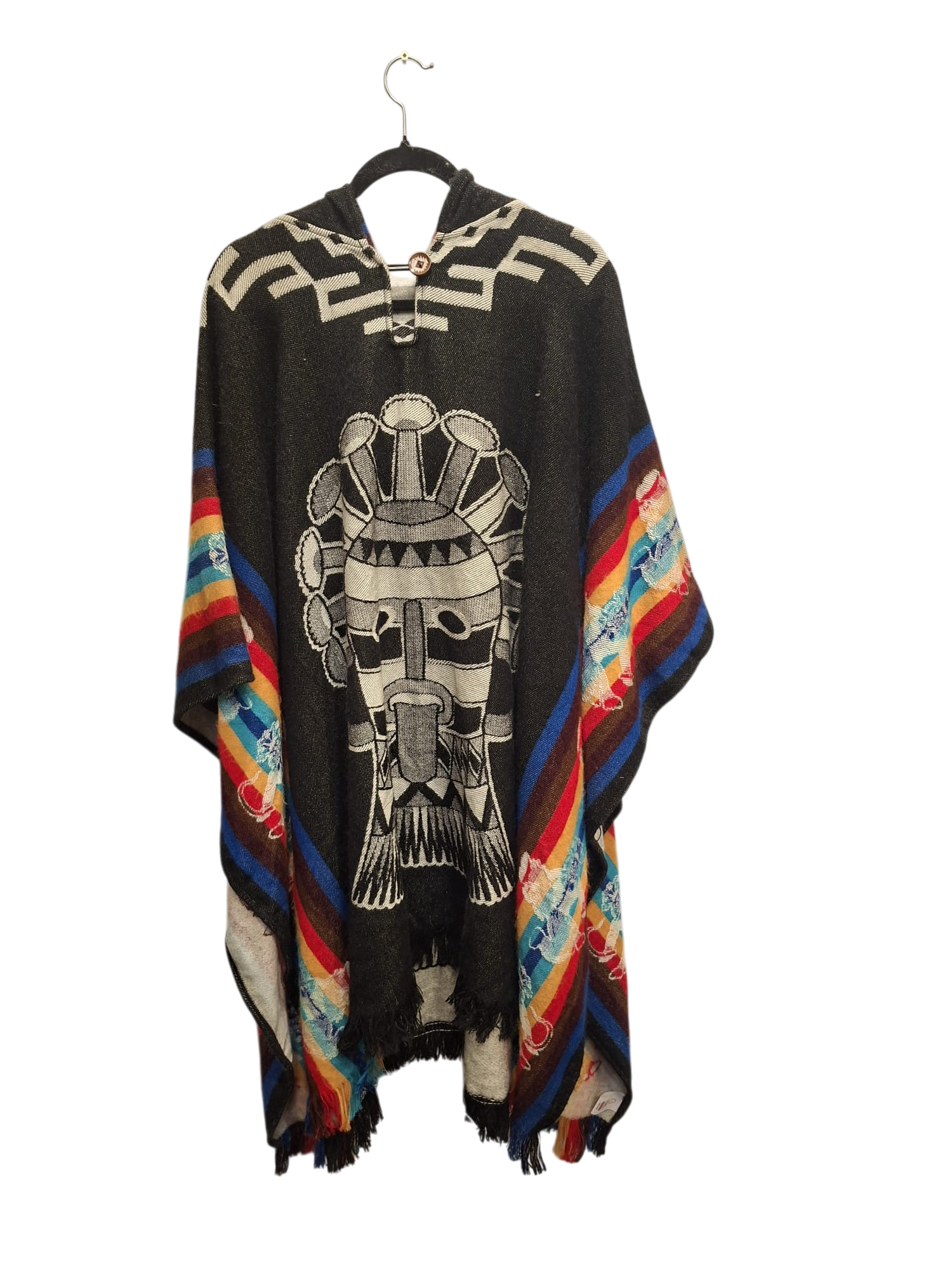 Alpaca Aztec Black, Red, Blue