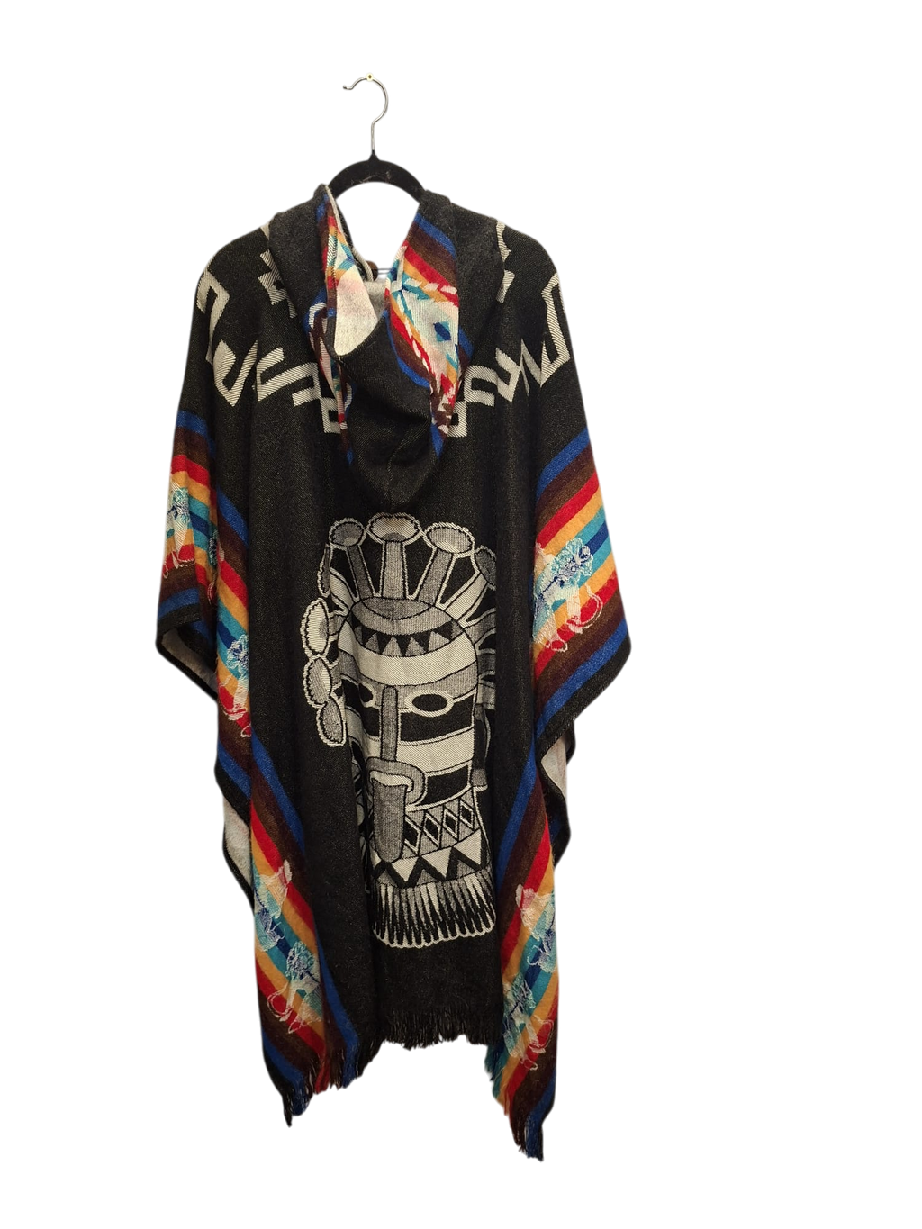 Alpaca Aztec Black, Red, Blue