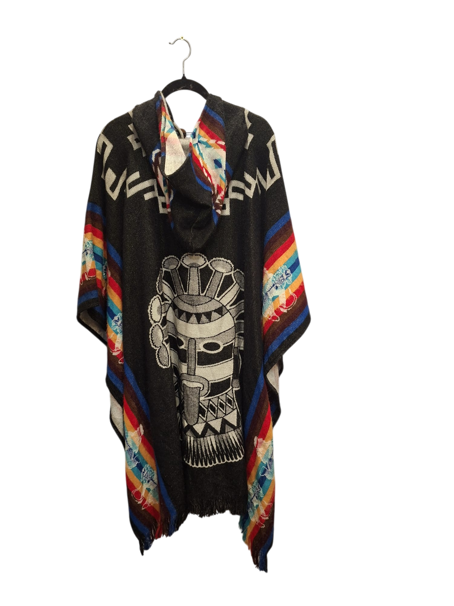 Alpaca Aztec Black, Red, Blue