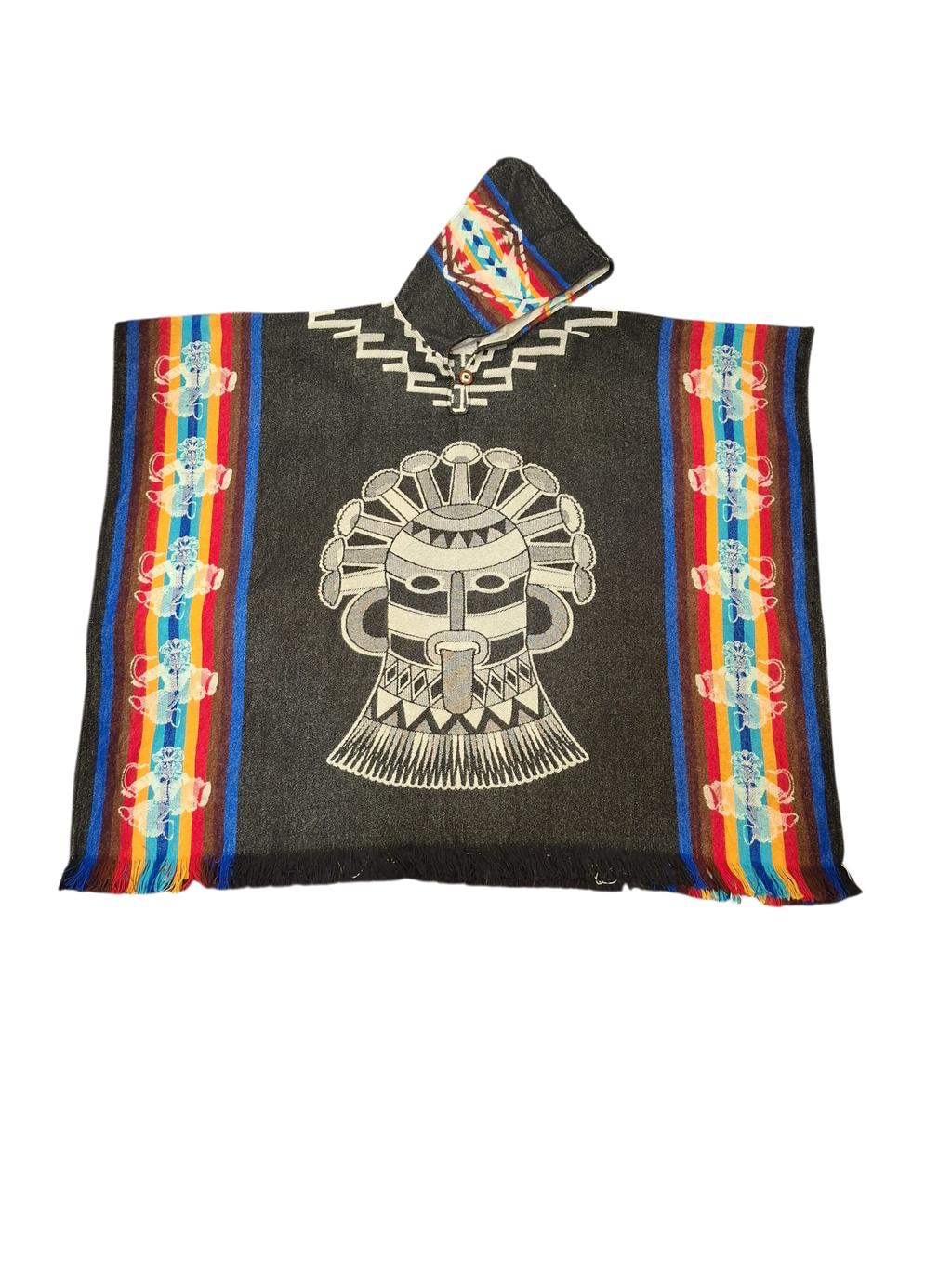 Alpaca Aztec Black, Red, Blue