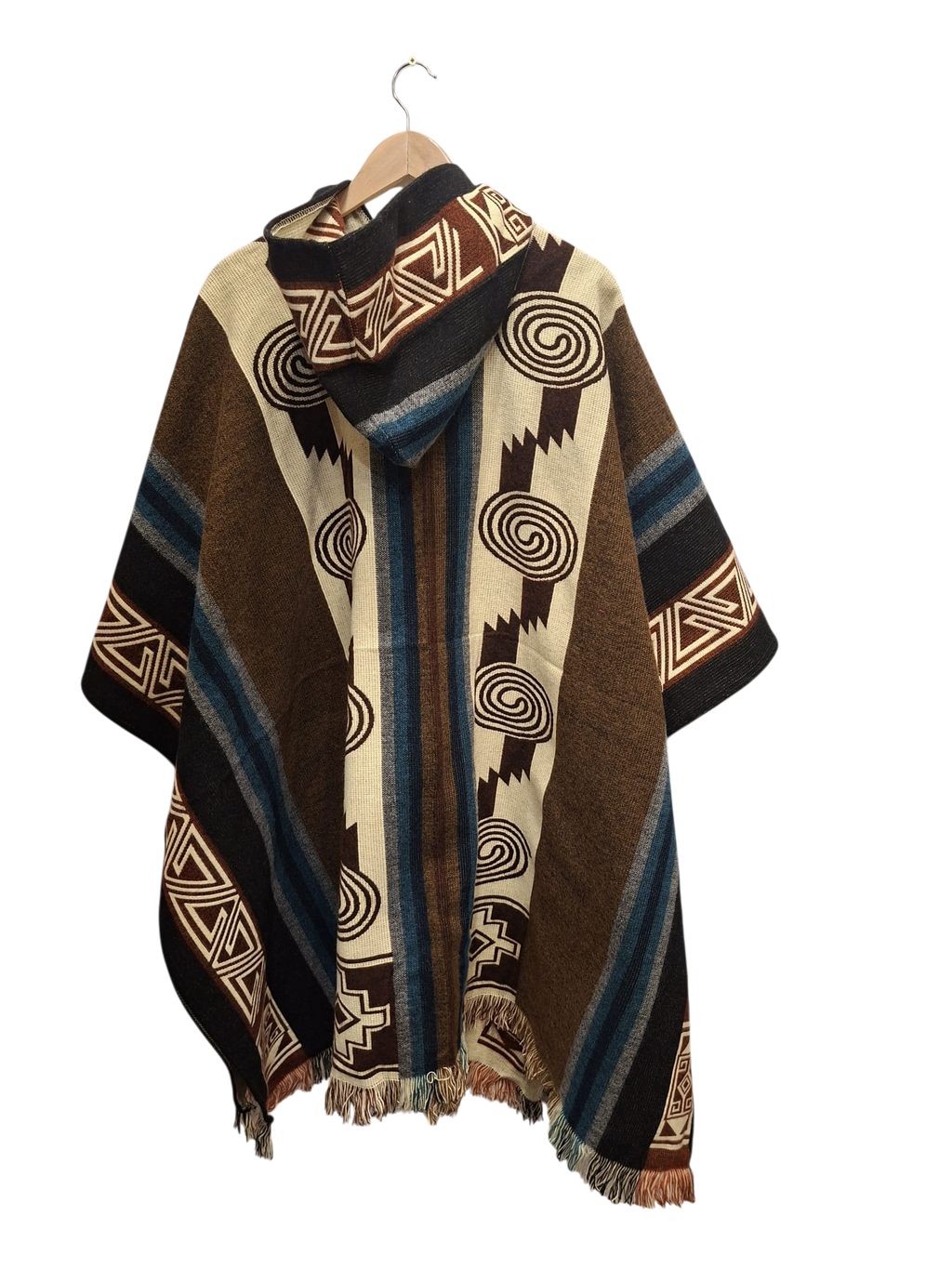 Alpaca Geometric White, Khaki, Black