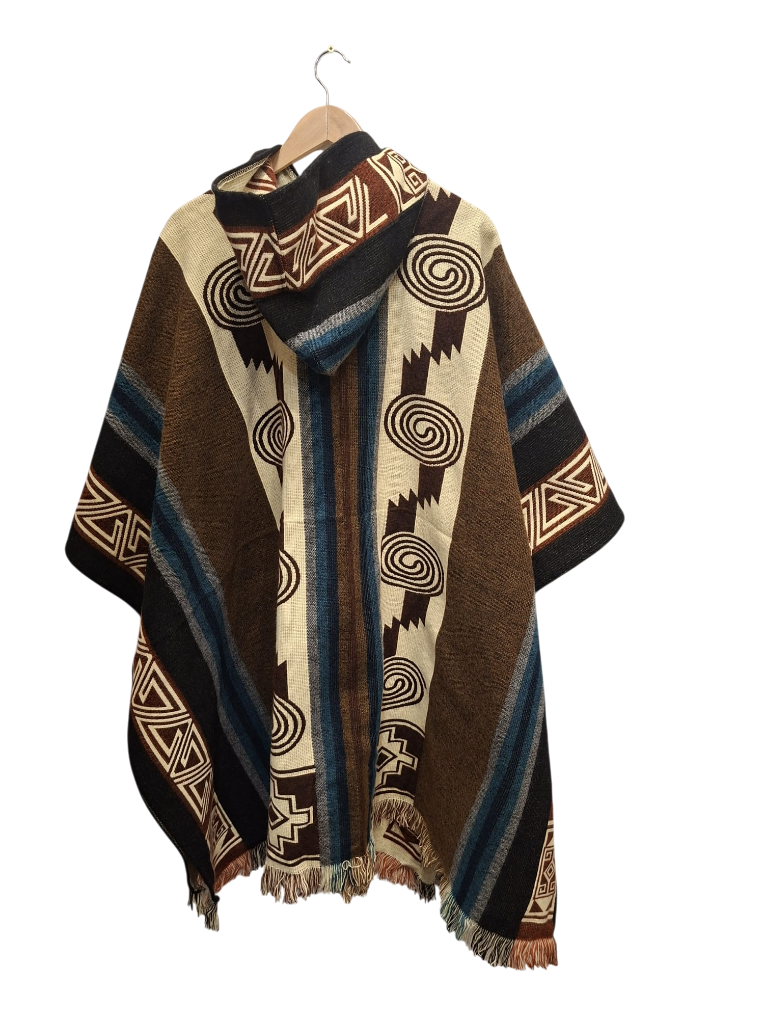 Alpaca Geometric White, Khaki, Black