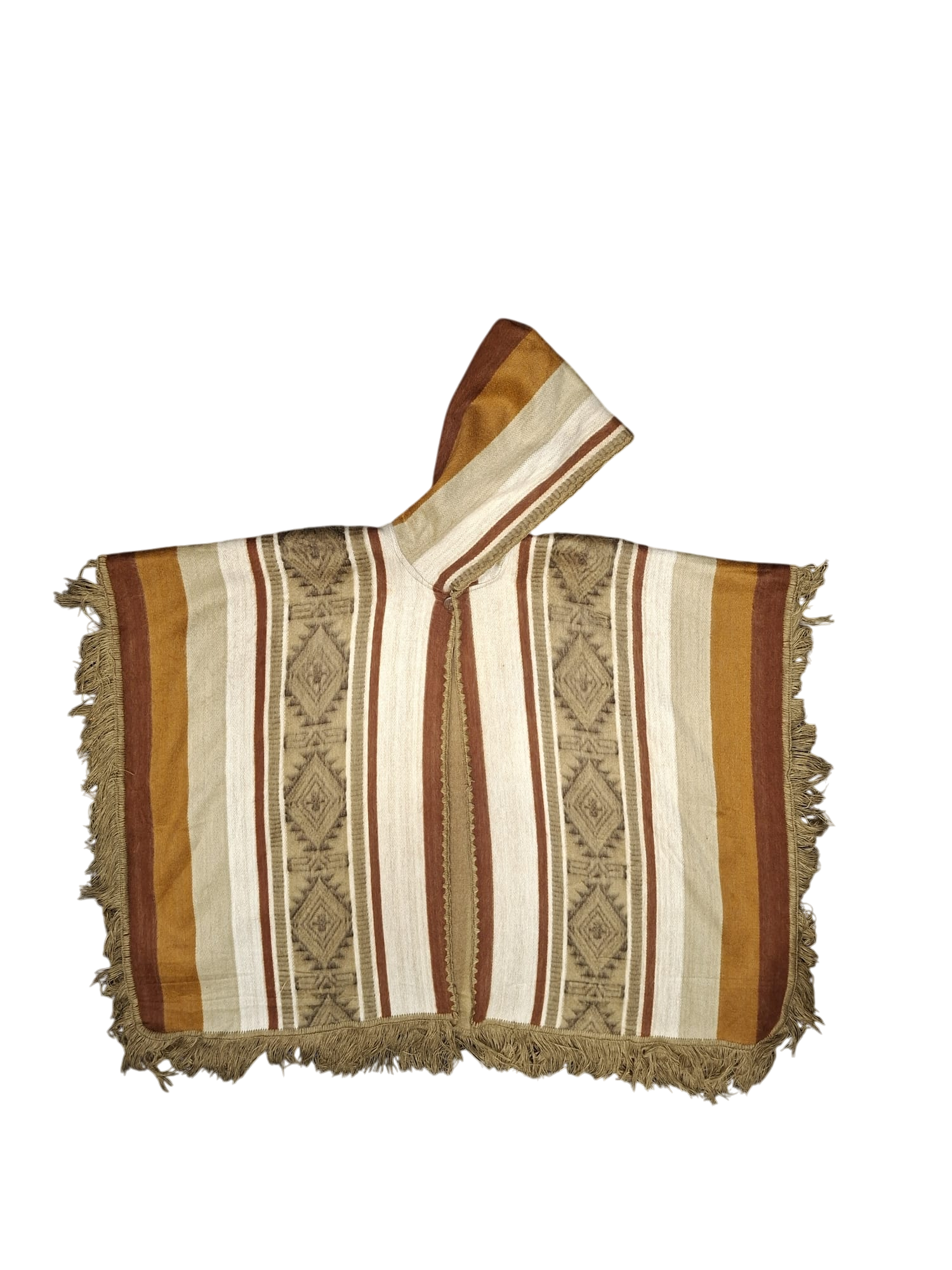 Baby Alpaca Cream, Orange, Brown