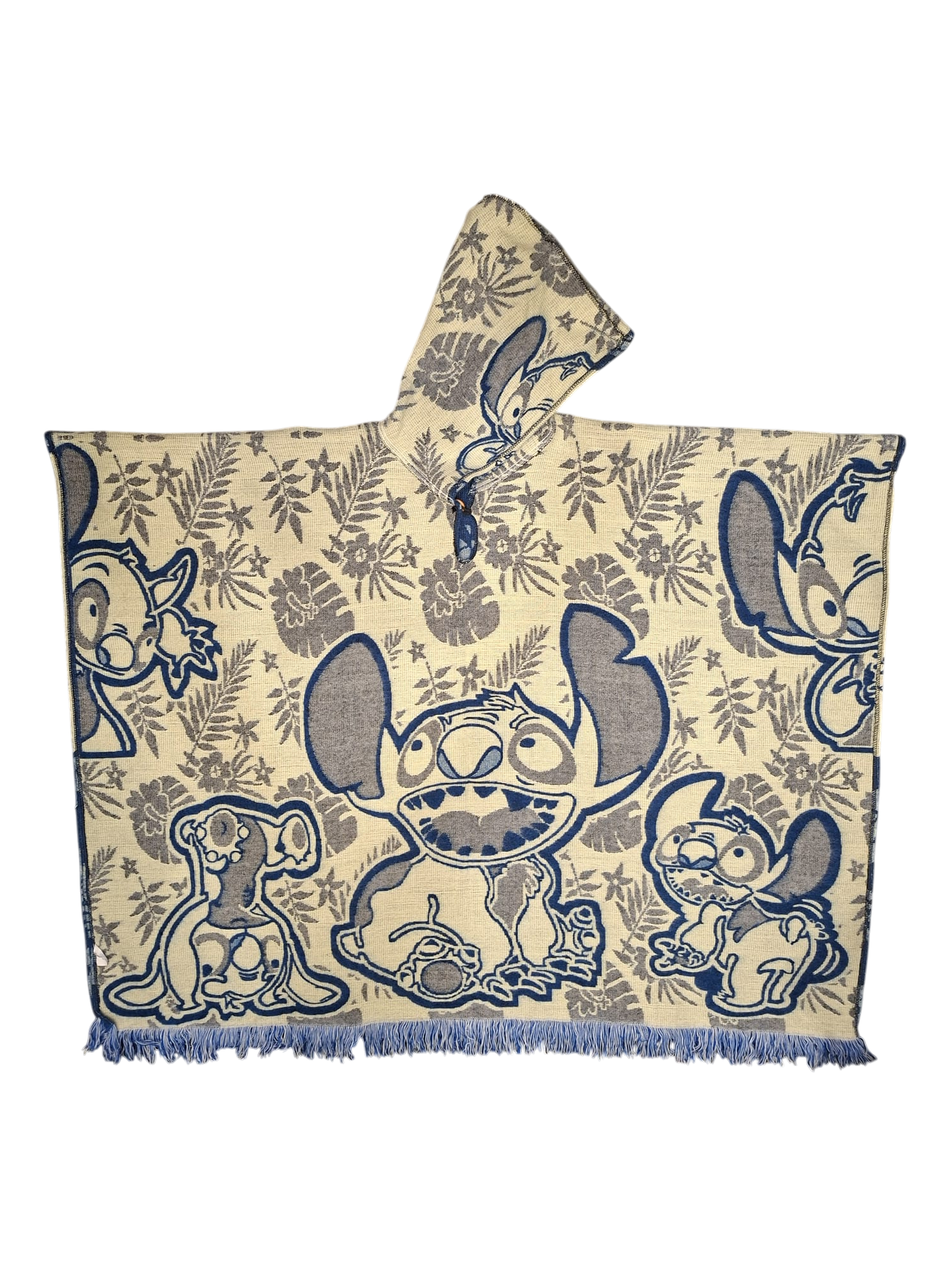 Alpaca Stitch Blue, White