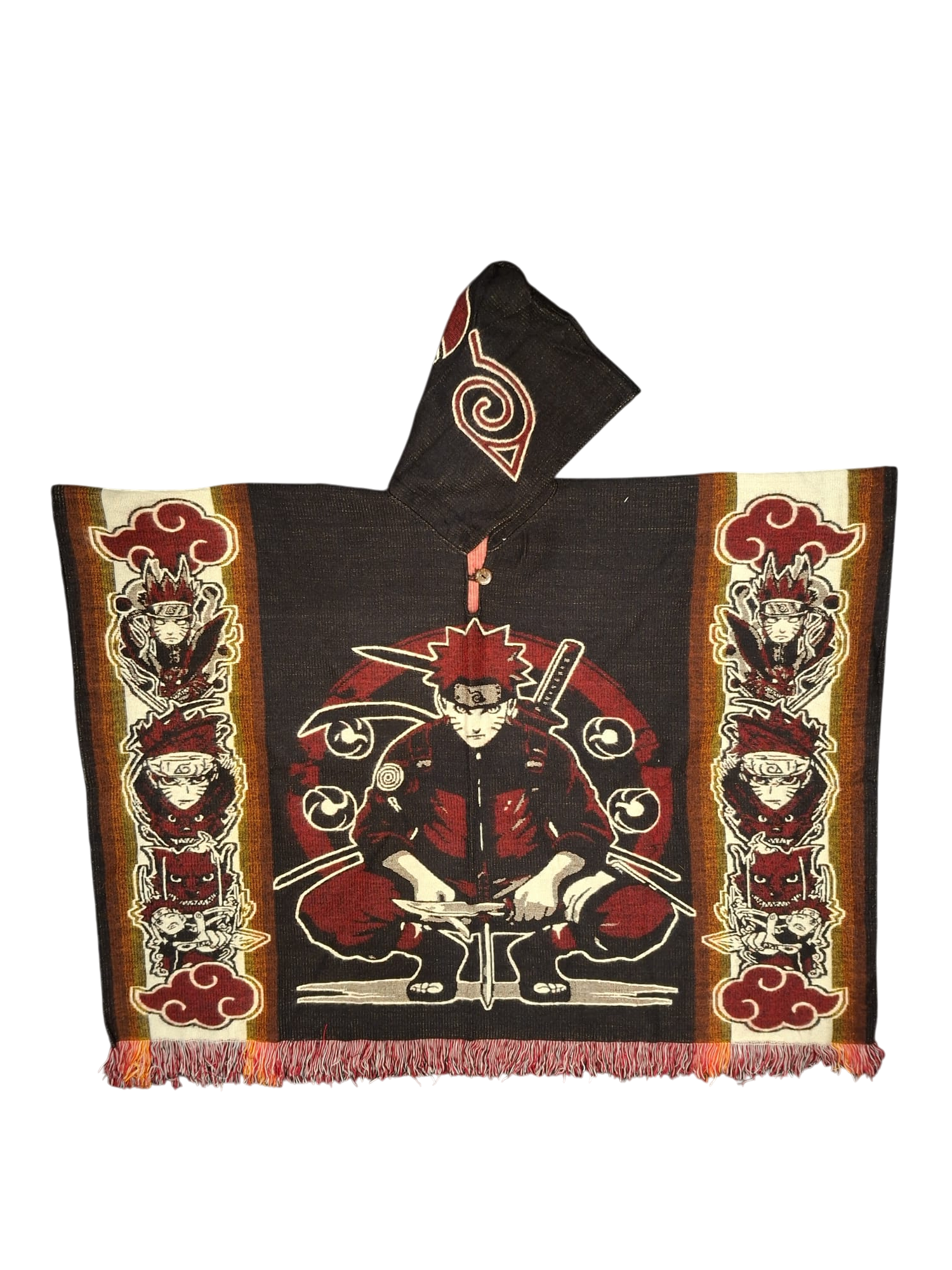 Alpaca Naruto Black, Red, White