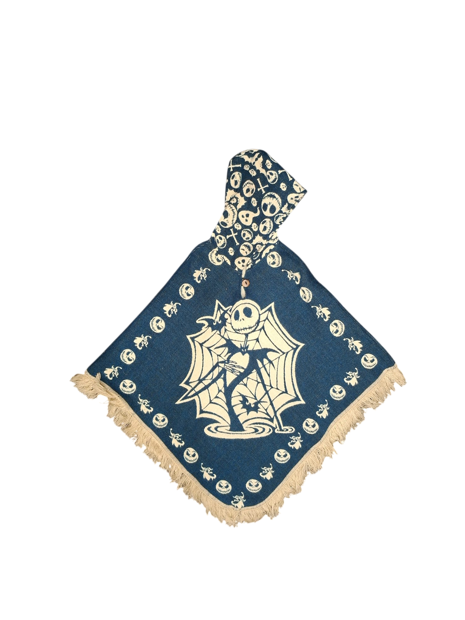 Alpaca Jack Skeleton Blue, White