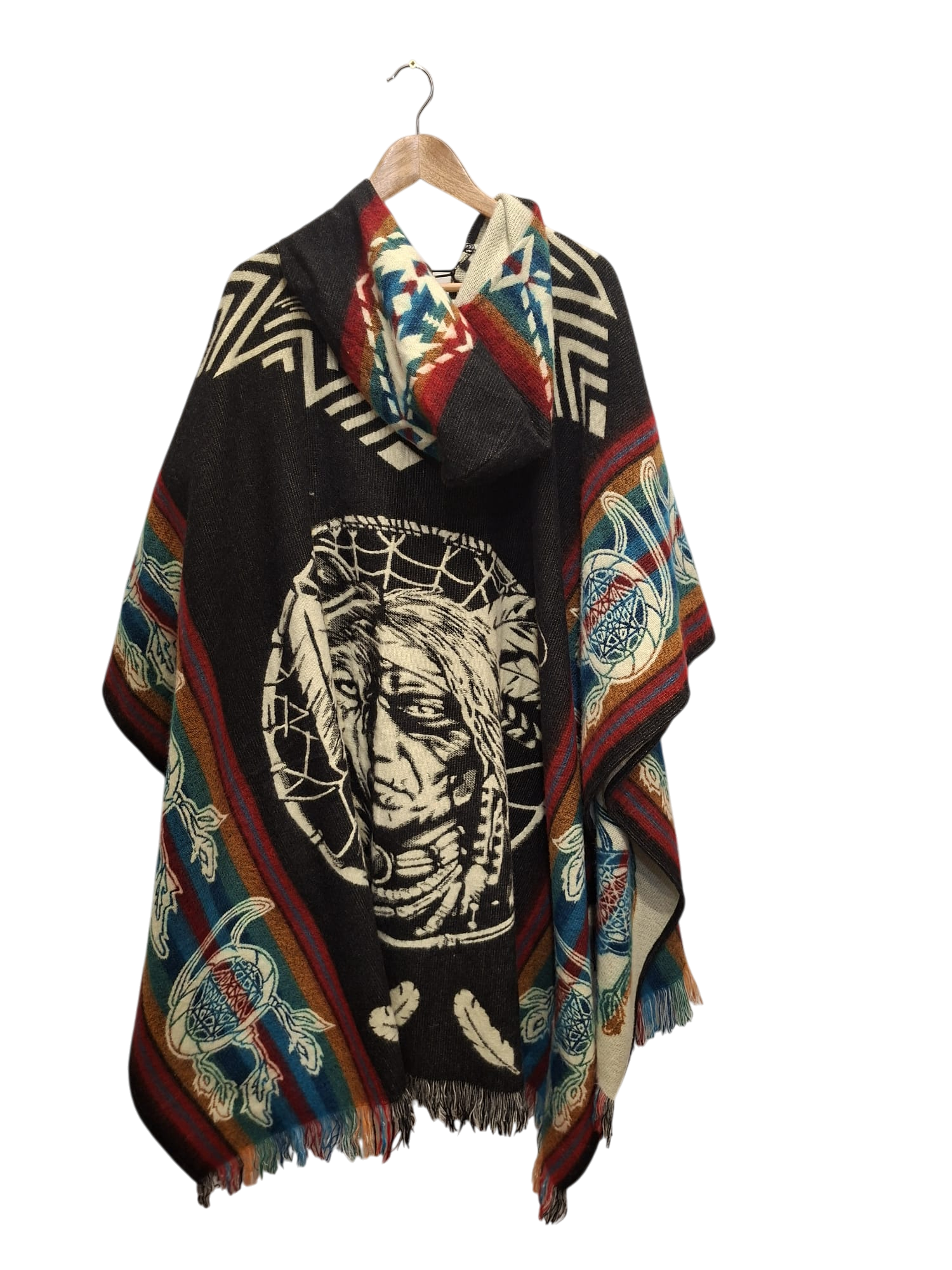 Alpaca Wolf Warrior Black, Red, Blue