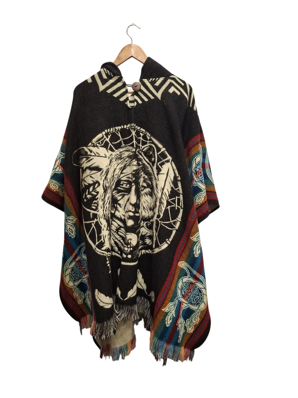 Alpaca Wolf Warrior Black, Red, Blue