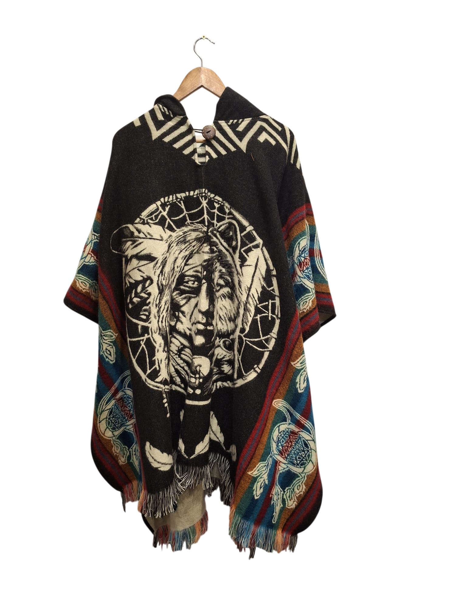 Alpaca Wolf Warrior Black, Red, Blue