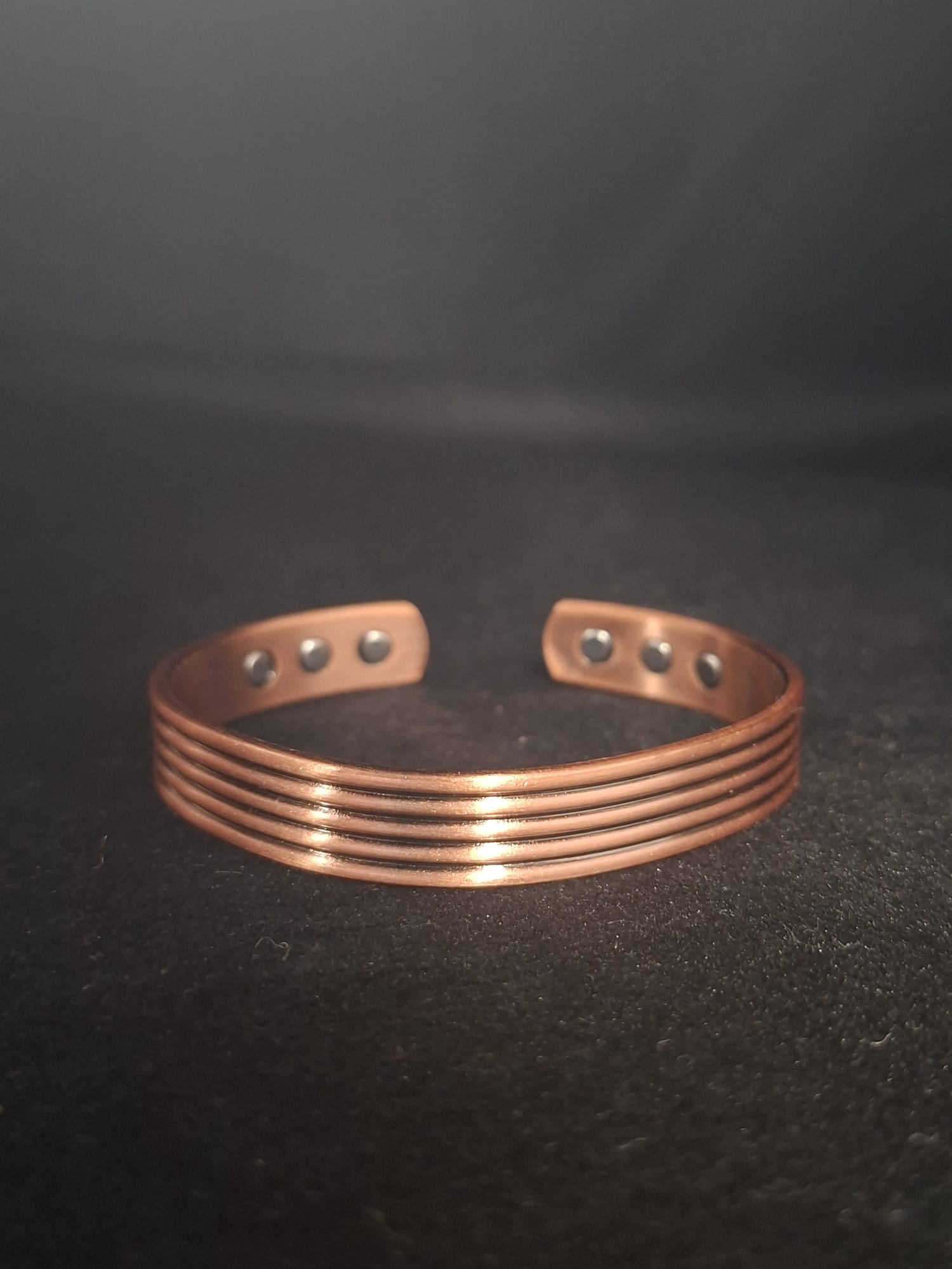 pattern copper bracelet