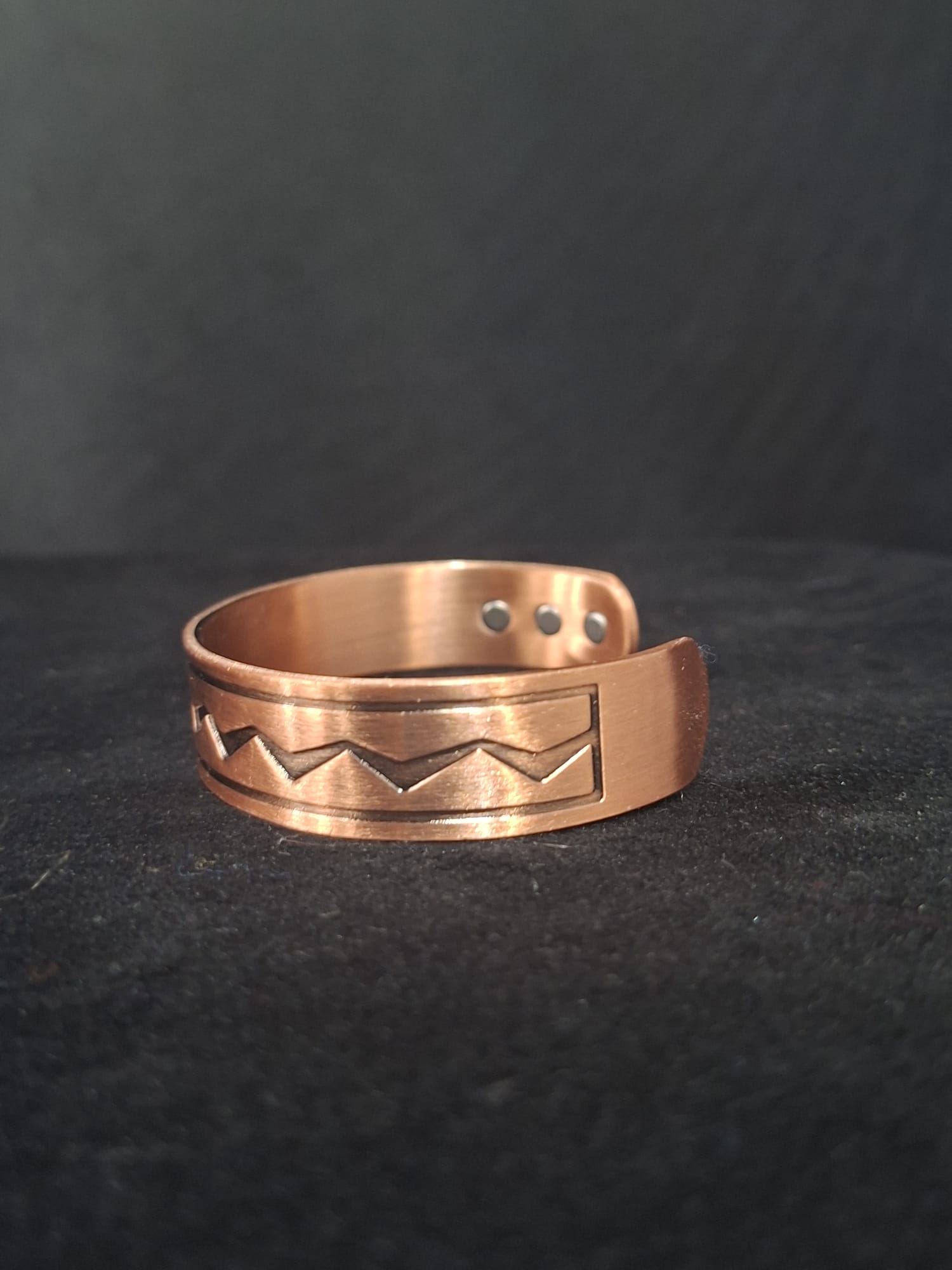 Pattern Copper Bracelet