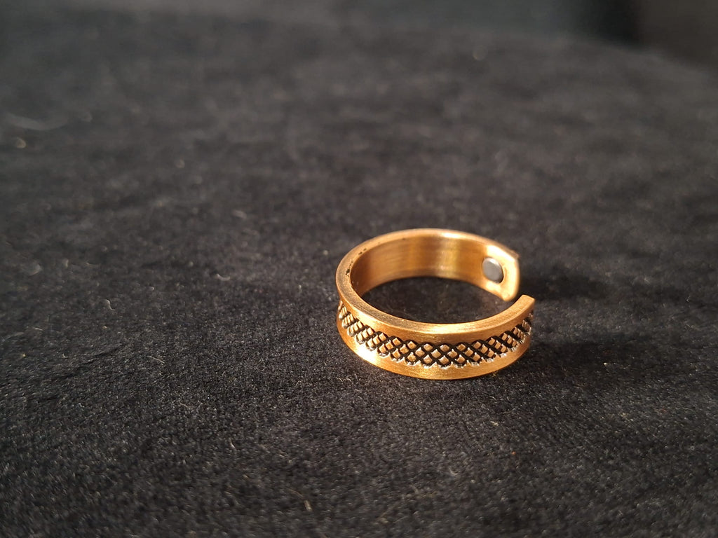 Pattern Copper Ring