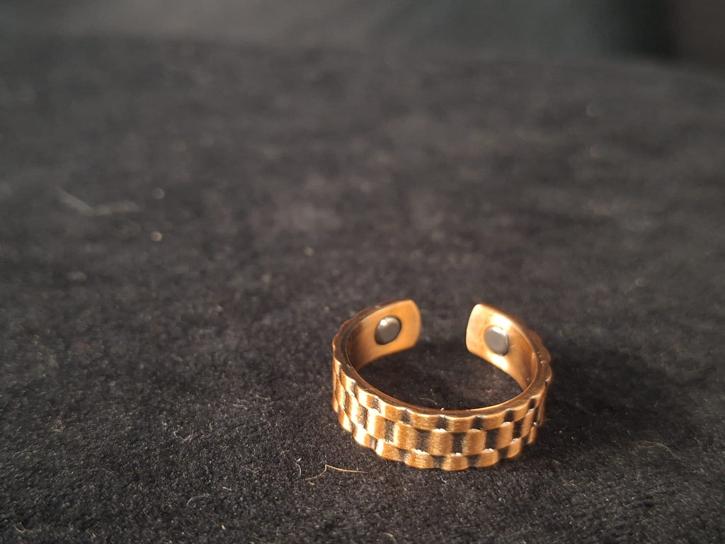 Pattern Copper Ring