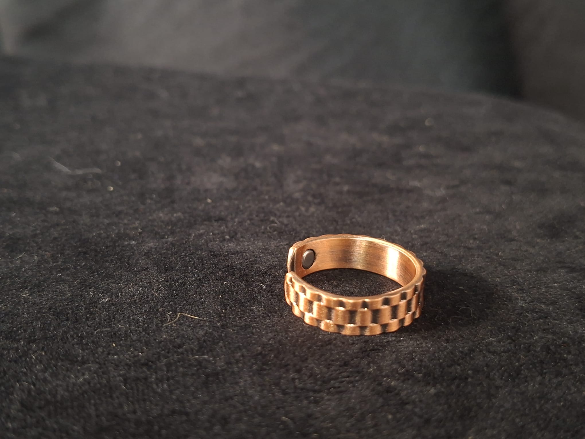 Pattern Copper Ring