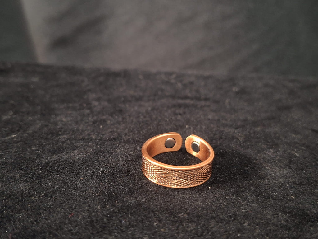 Pattern Copper Ring