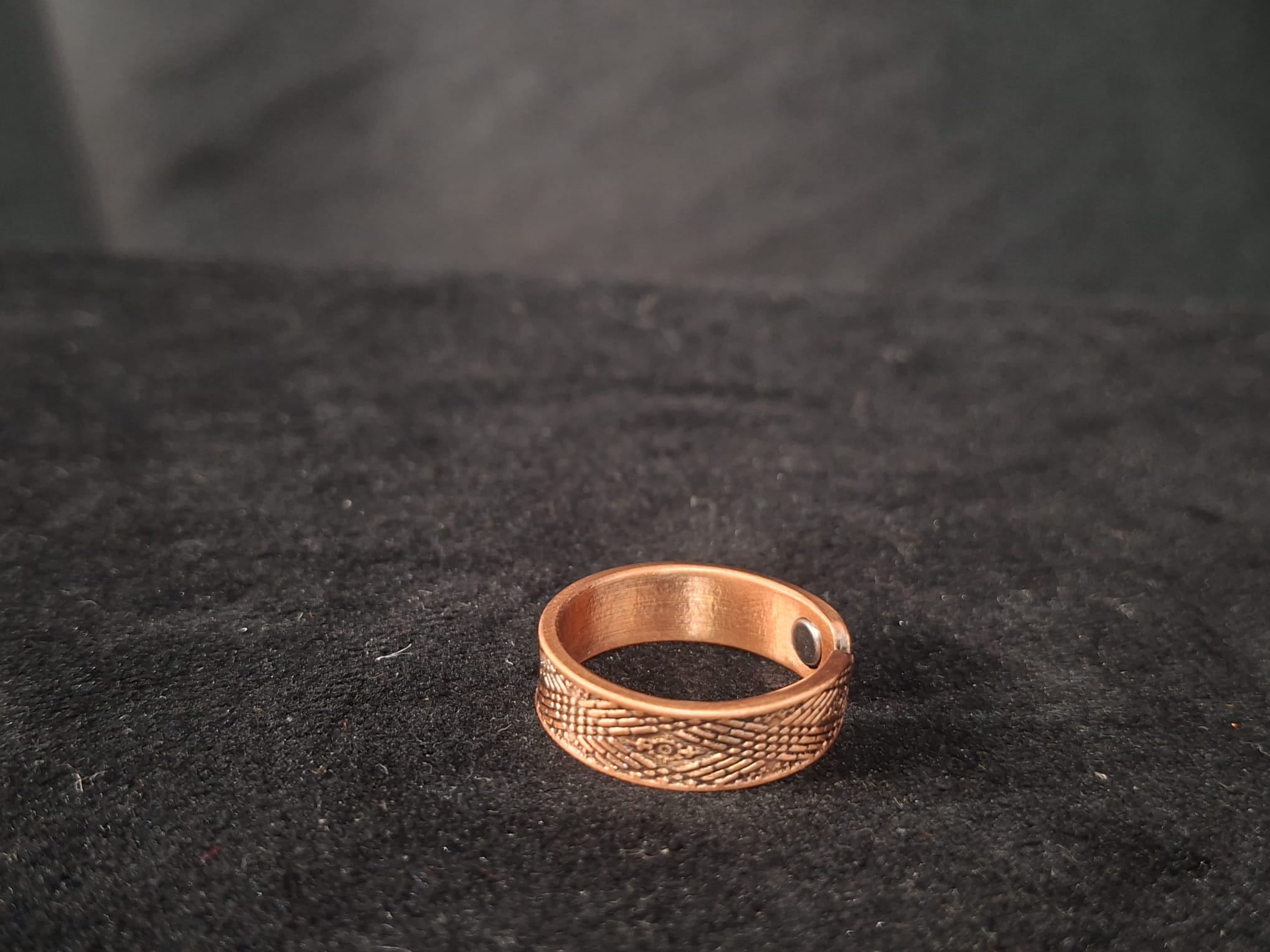 Pattern Copper Ring