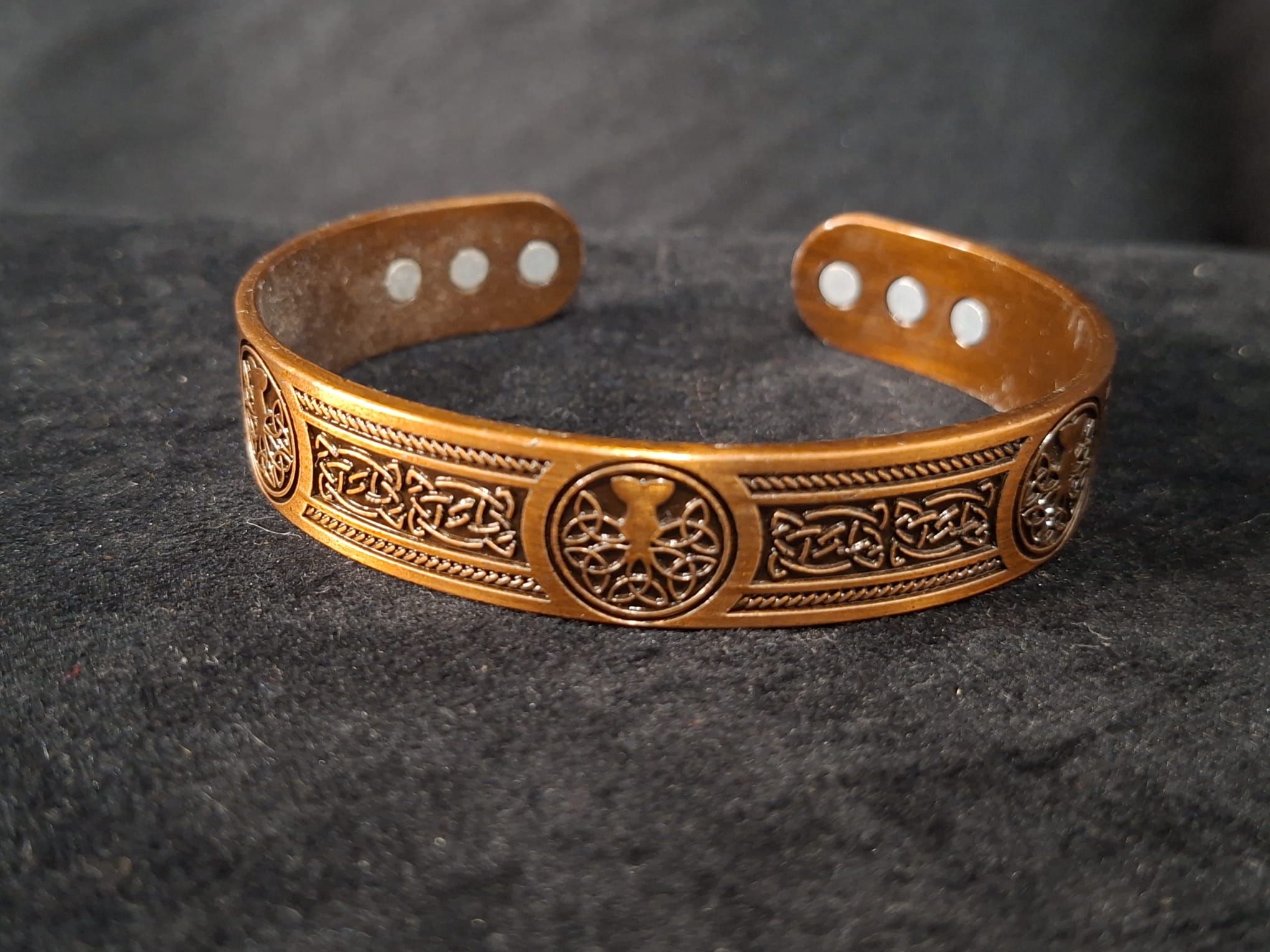 Pattern Copper Bracelet