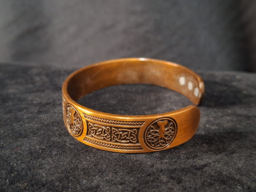 Pattern Copper Bracelet