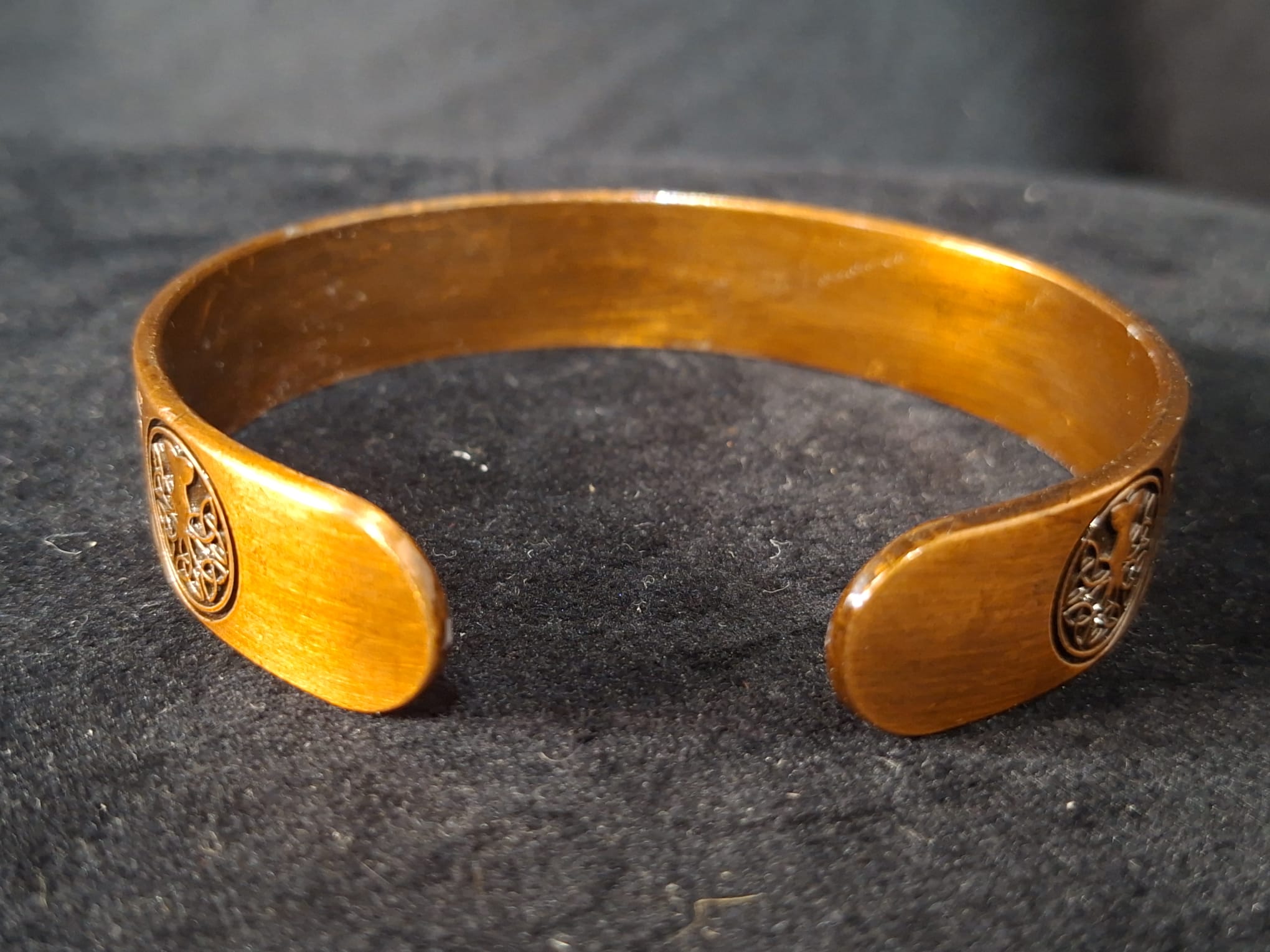 Pattern Copper Bracelet