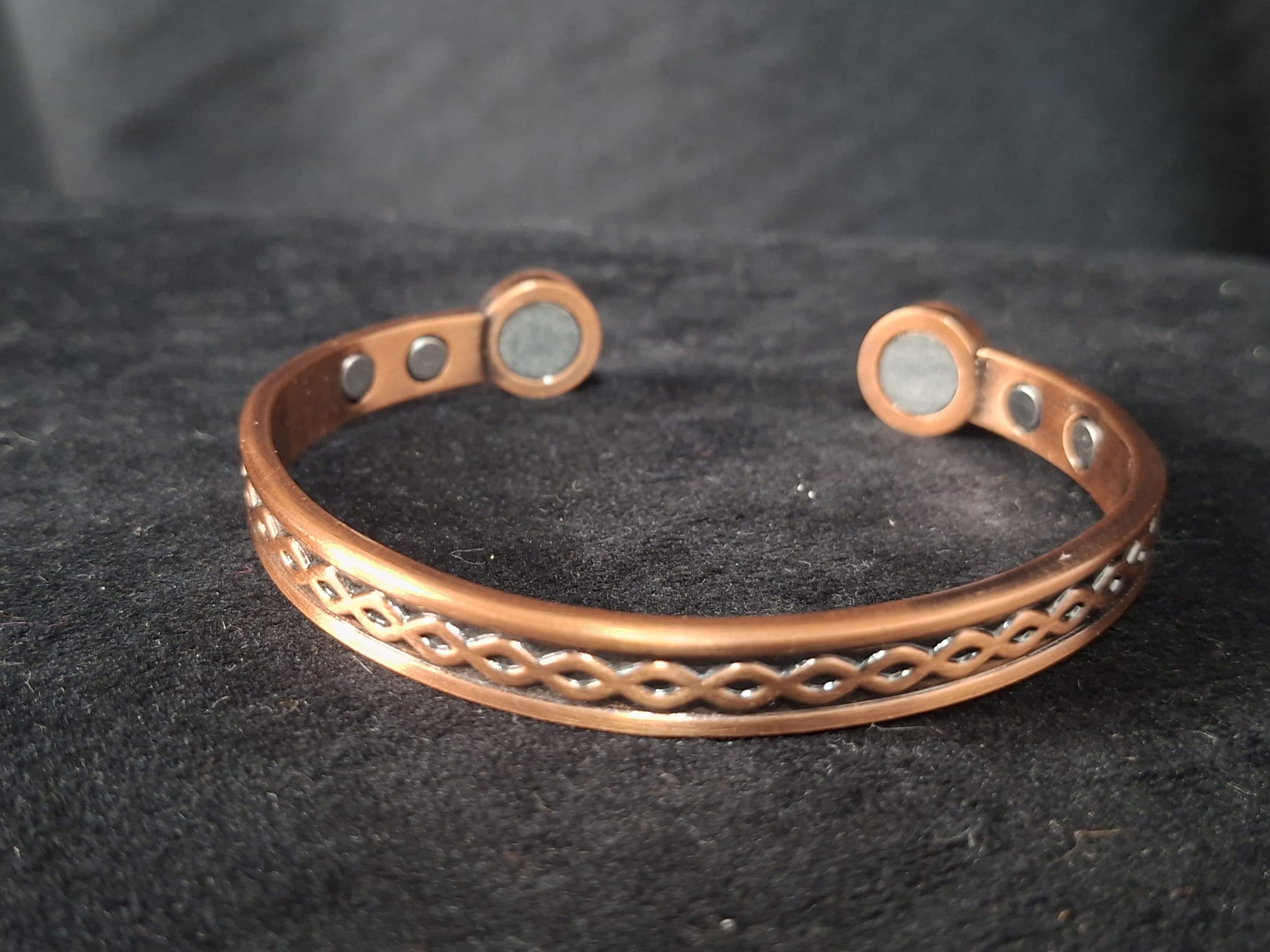 Pattern Copper Bracelet
