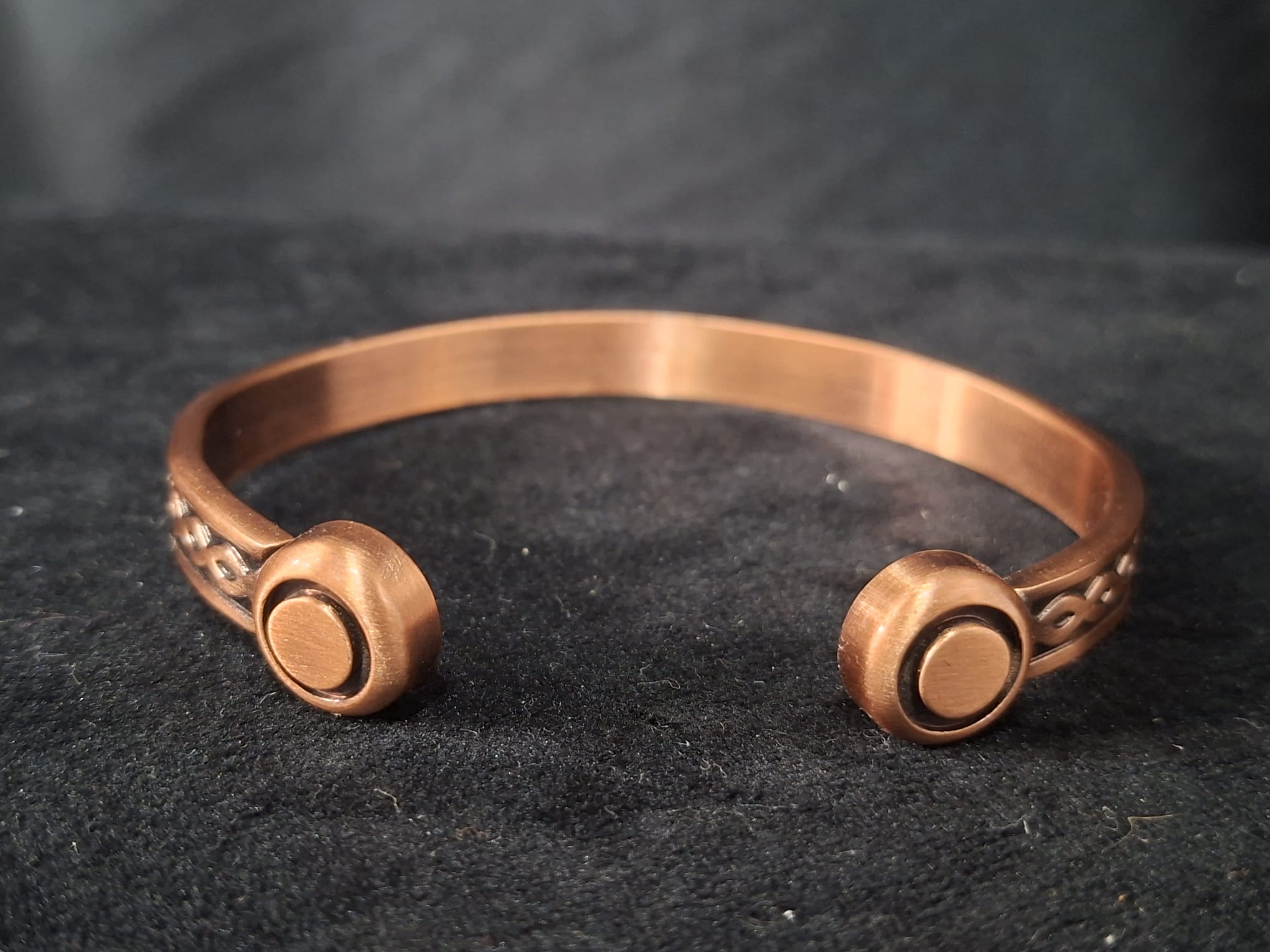 Pattern Copper Bracelet