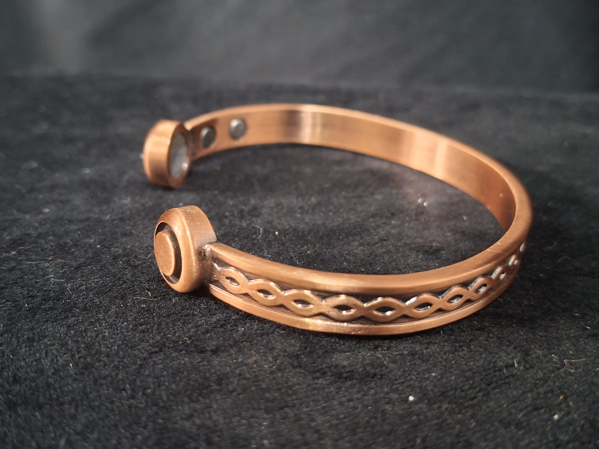 Pattern Copper Bracelet