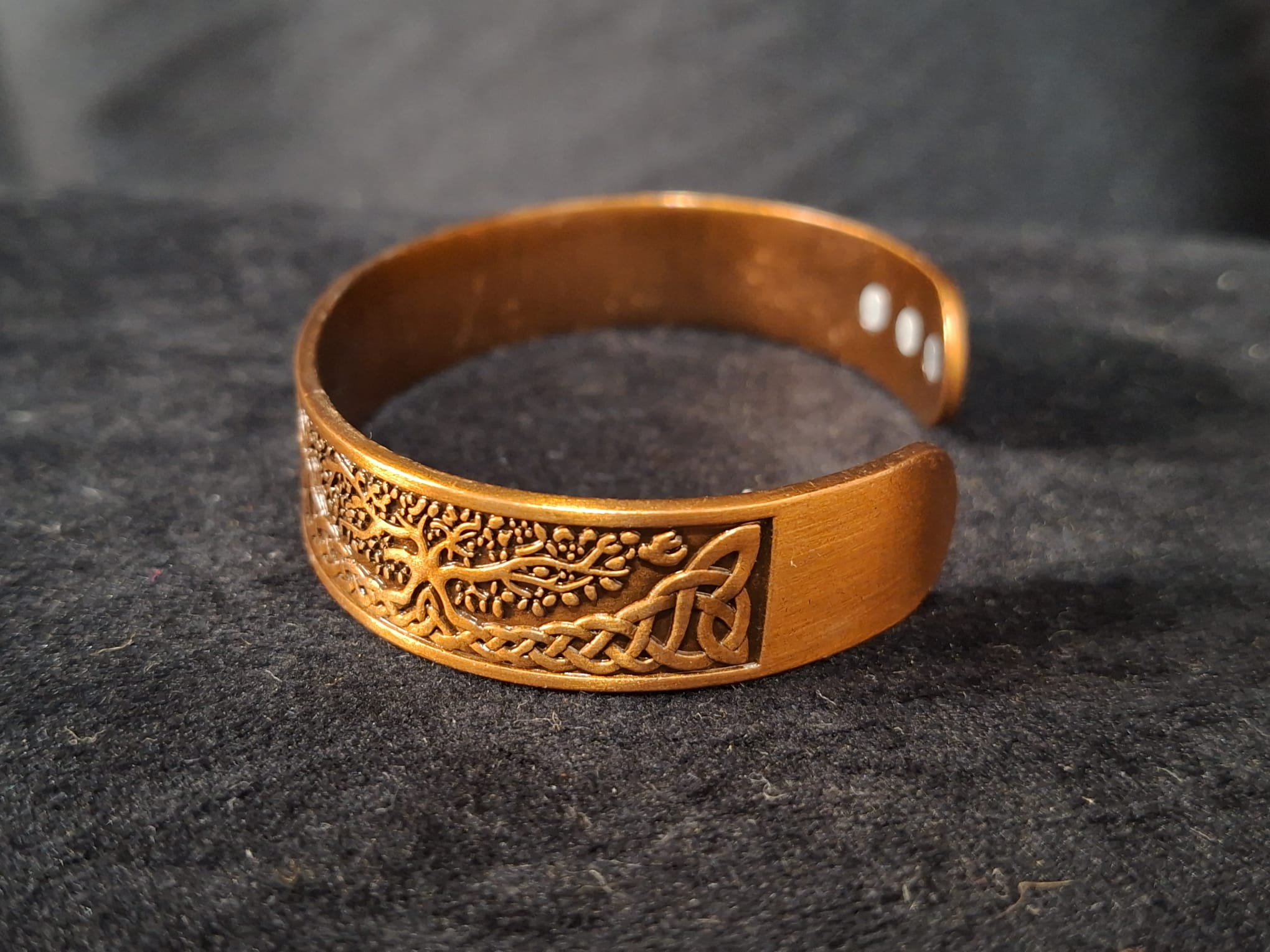 Pattern Copper Bracelet