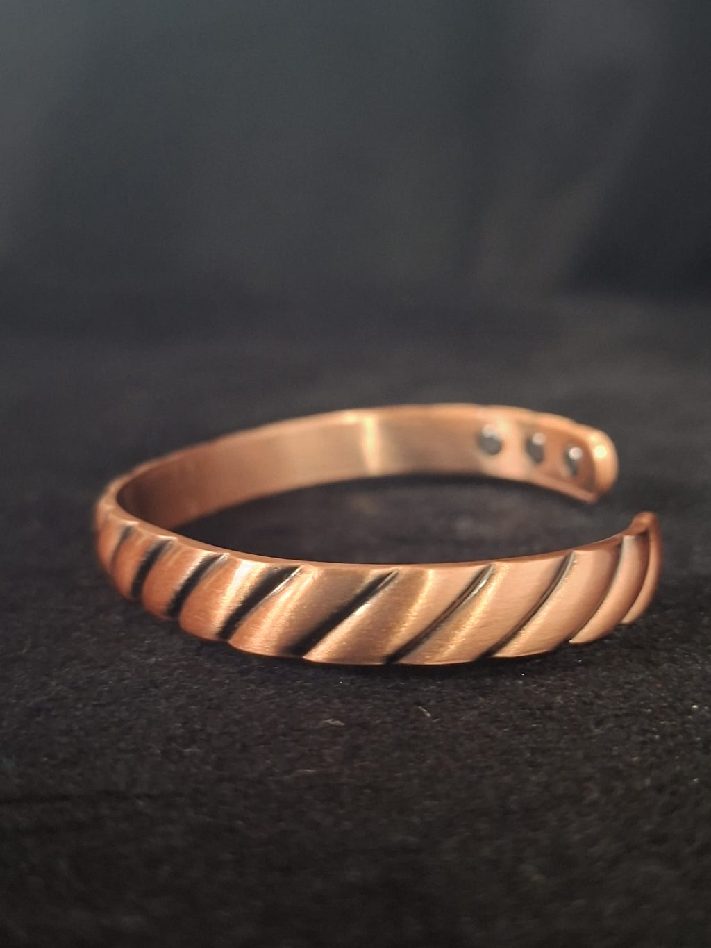 pattern copper bracelet