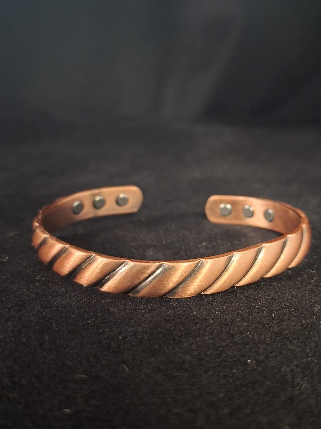 pattern copper bracelet