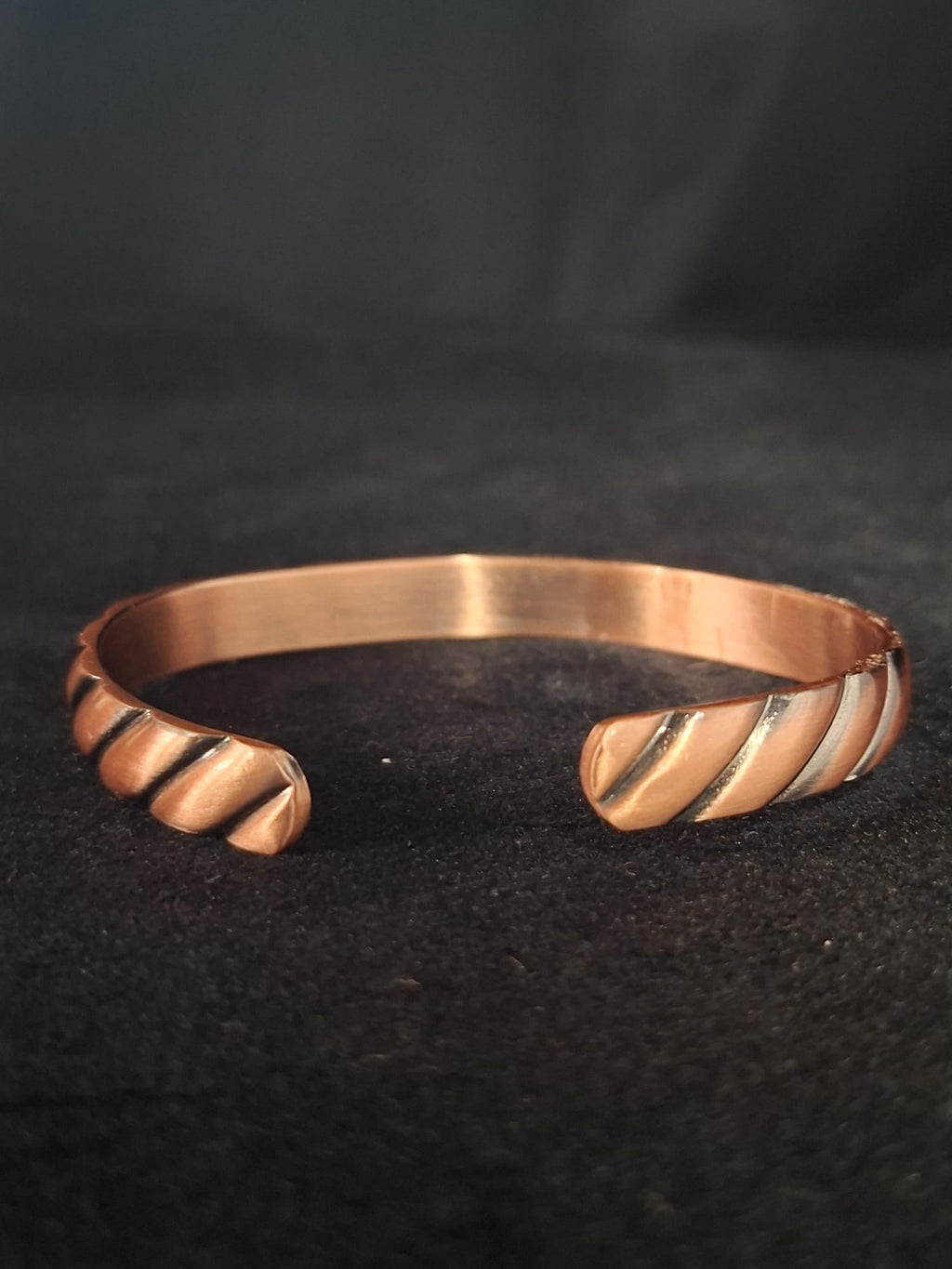 pattern copper bracelet