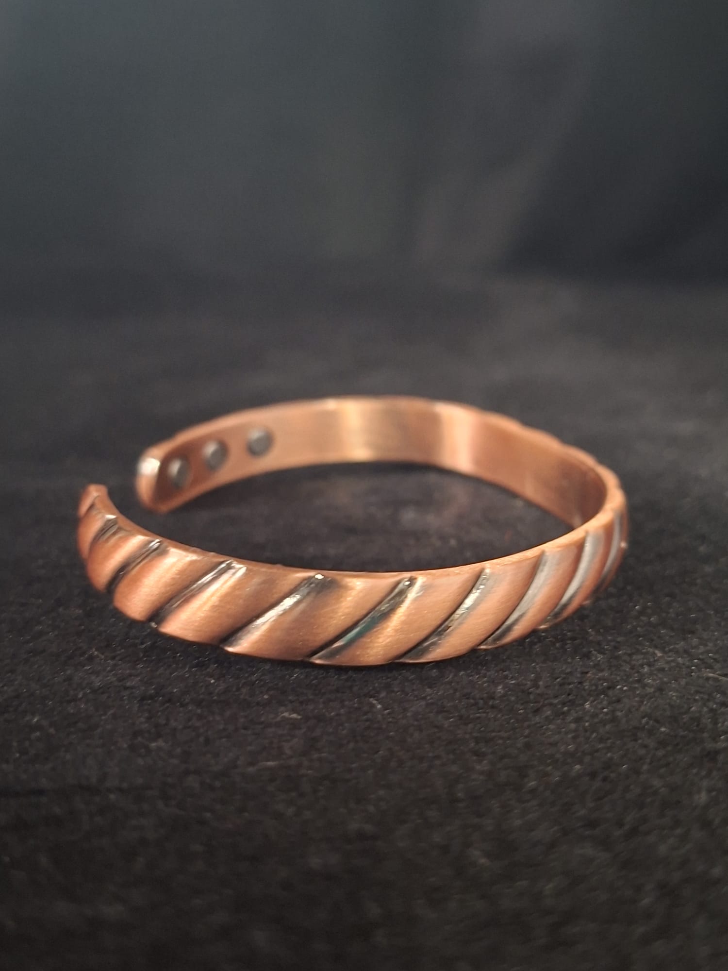 pattern copper bracelet