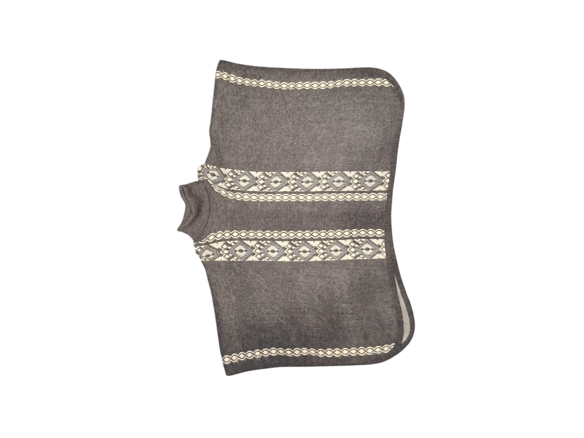 baby alpaca turtle neck black