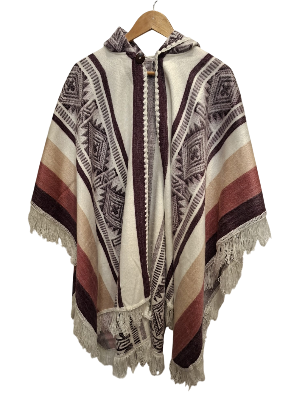 baby alpaca hood yellow red black
